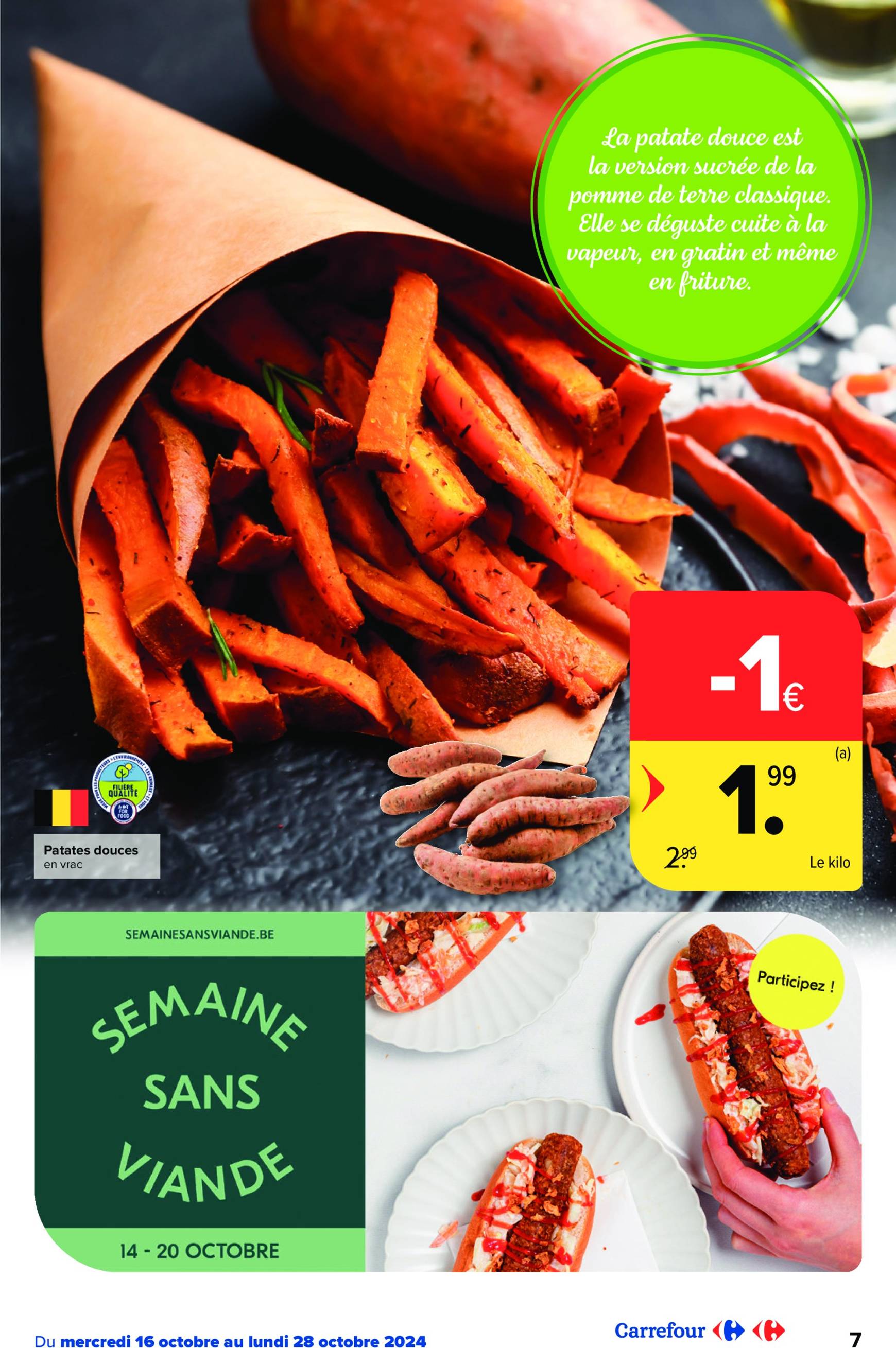 carrefour - Carrefour - Spécial Veggie folder geldig vanaf 16.10. - 28.10. - page: 7