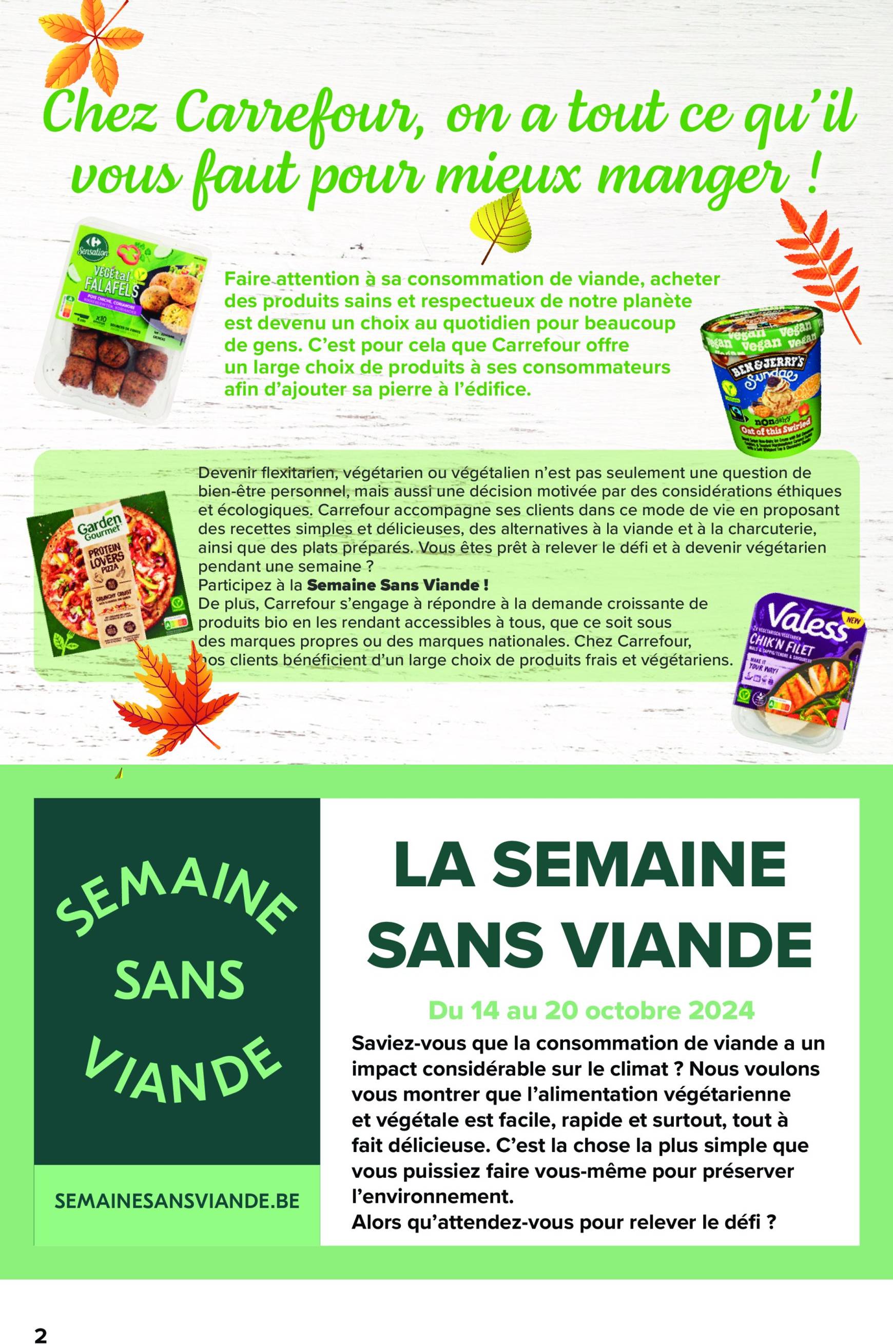 carrefour - Carrefour - Spécial Veggie folder geldig vanaf 16.10. - 28.10. - page: 2