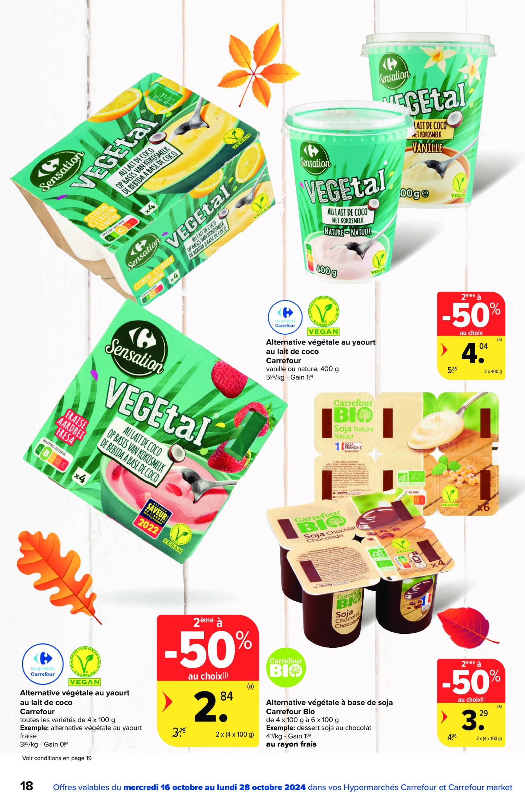 carrefour - Carrefour - Spécial Veggie folder geldig vanaf 16.10. - 28.10. - page: 18