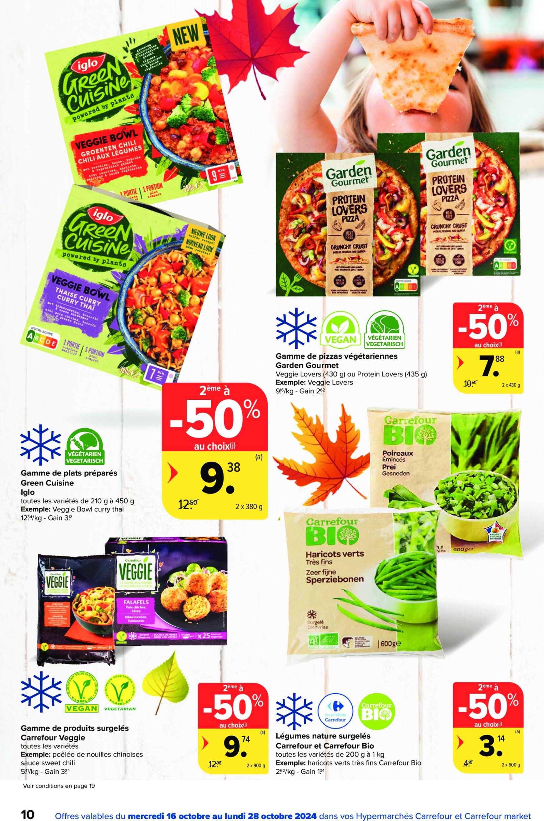 carrefour - Carrefour - Spécial Veggie folder geldig vanaf 16.10. - 28.10. - page: 10