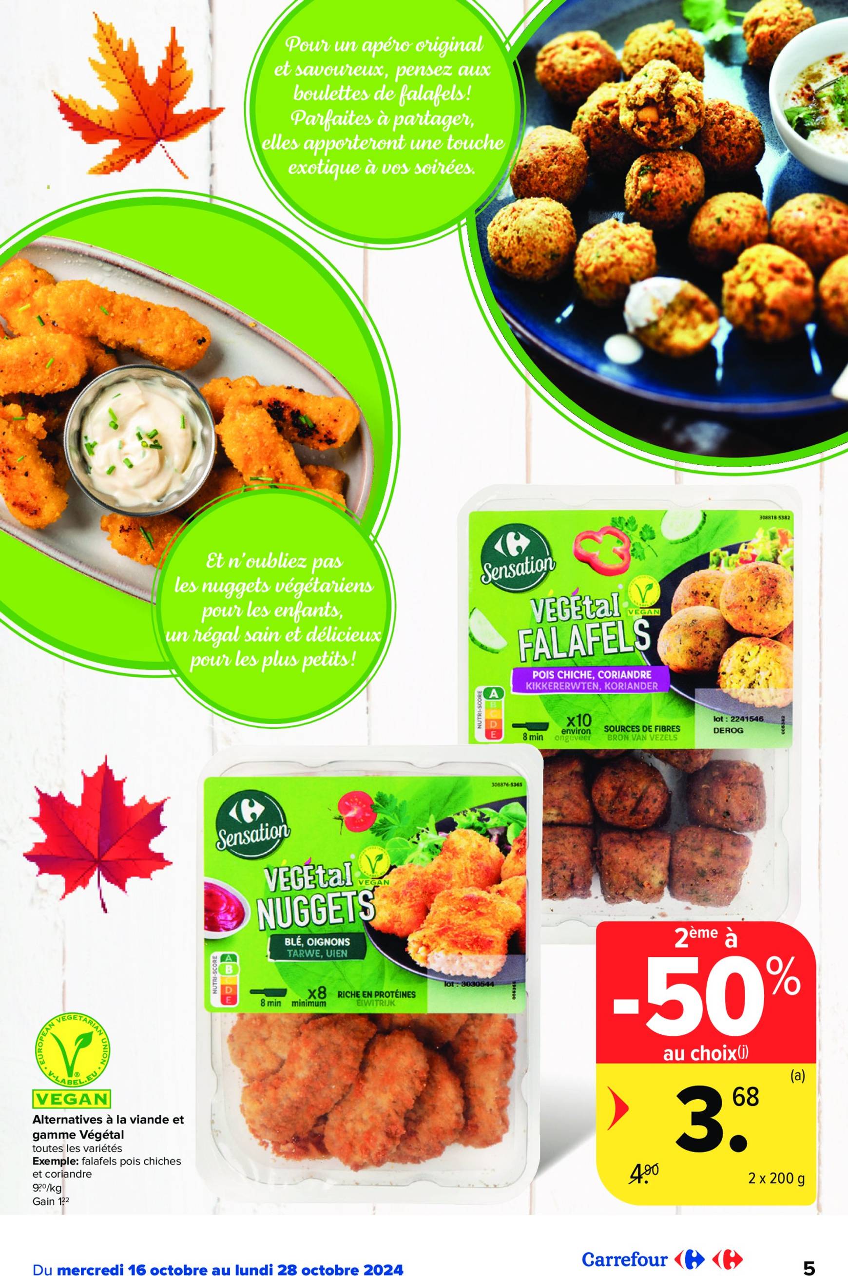 carrefour - Carrefour - Spécial Veggie folder geldig vanaf 16.10. - 28.10. - page: 5