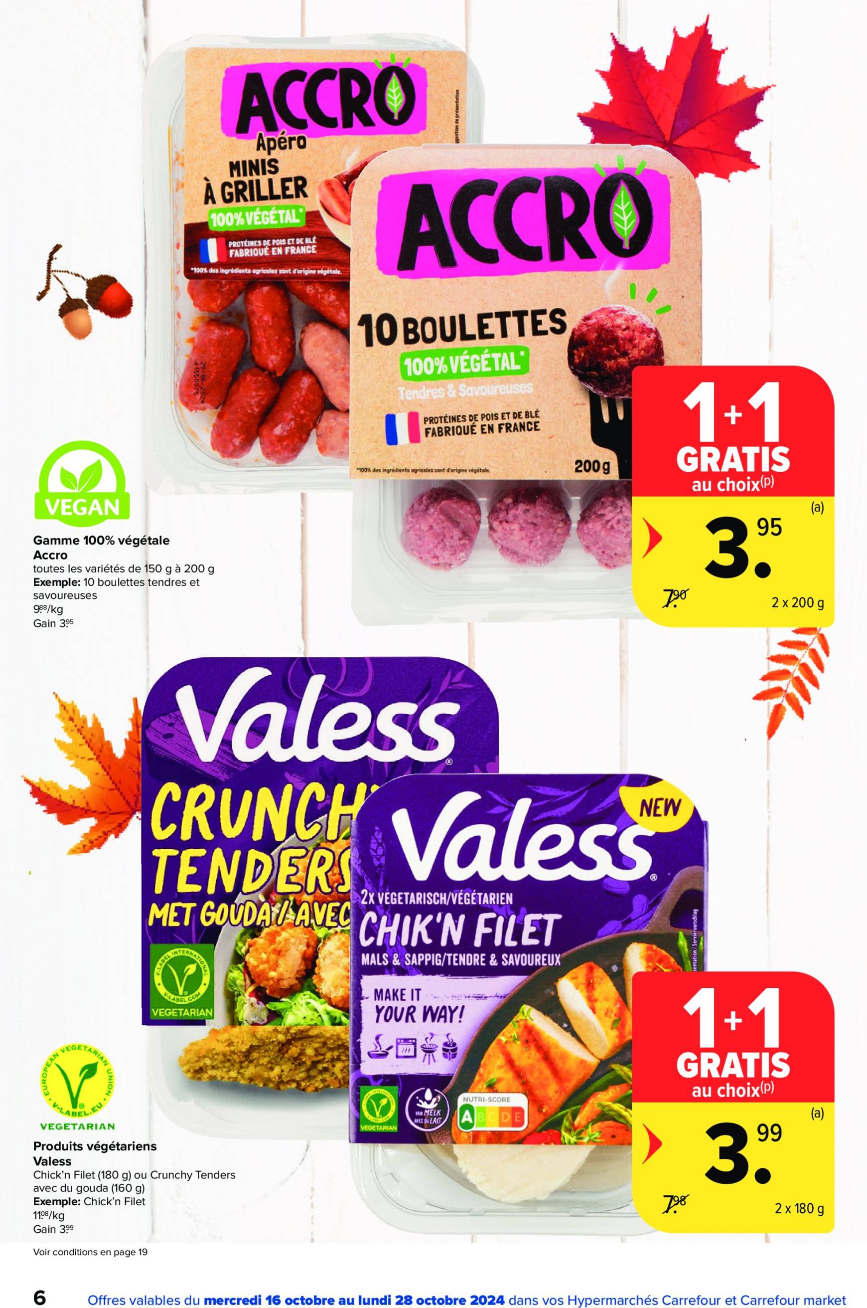 carrefour - Carrefour - Spécial Veggie folder geldig vanaf 16.10. - 28.10. - page: 6