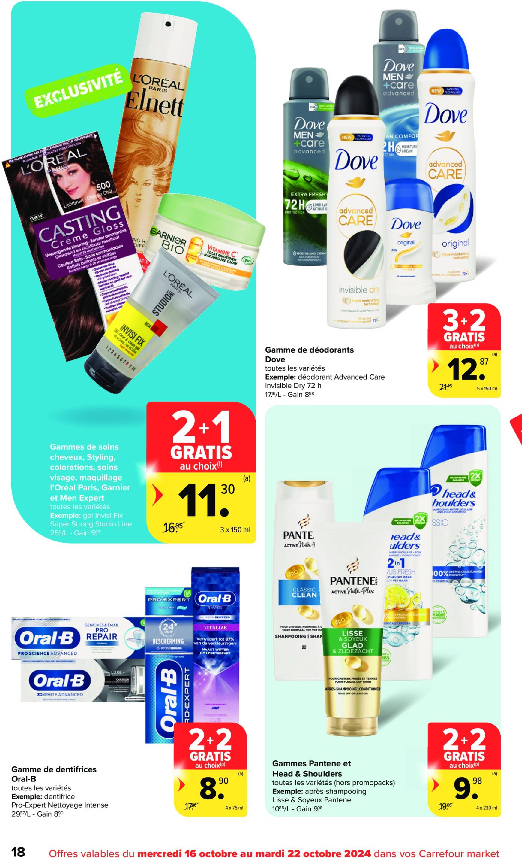 carrefour - Carrefour Market folder geldig vanaf 16.10. - 22.10. - page: 18