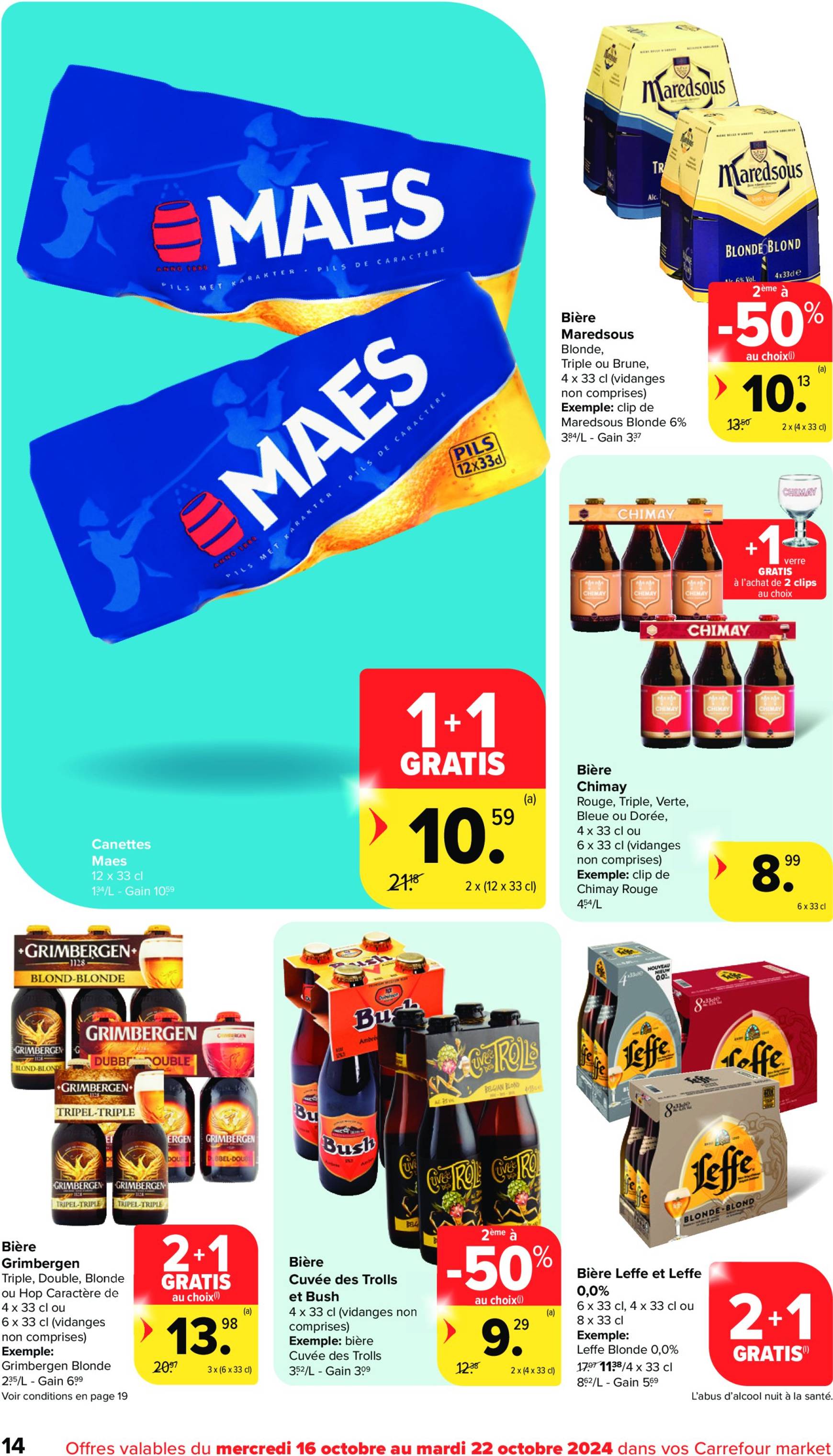 carrefour - Carrefour Market folder geldig vanaf 16.10. - 22.10. - page: 14