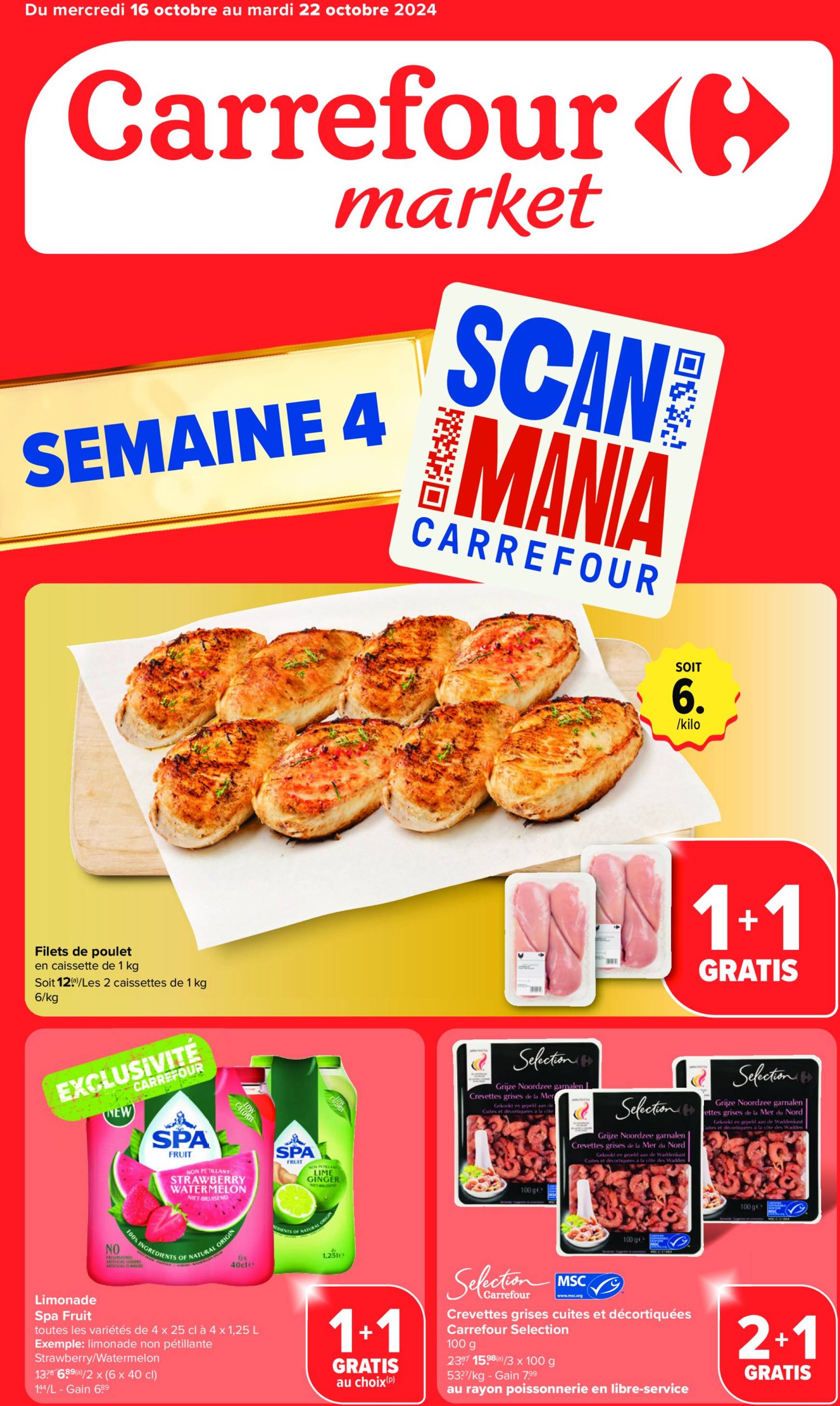 carrefour - Carrefour Market folder geldig vanaf 16.10. - 22.10. - page: 1