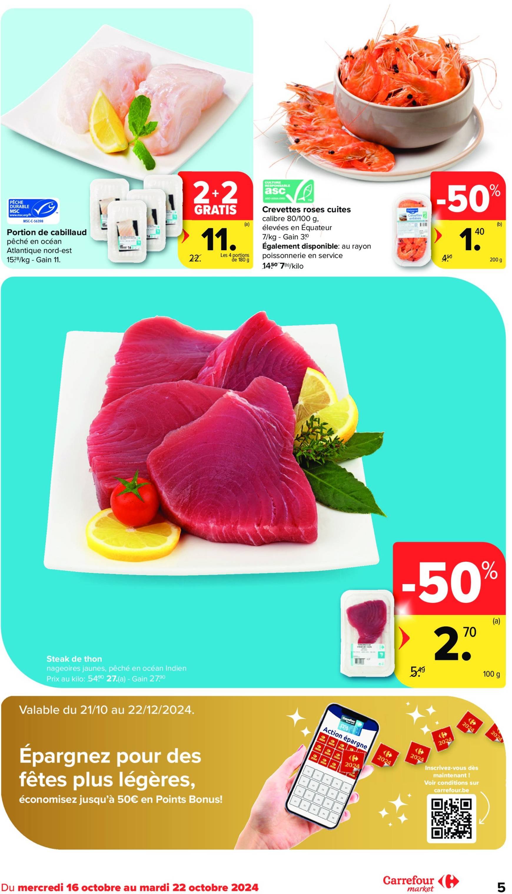 carrefour - Carrefour Market folder geldig vanaf 16.10. - 22.10. - page: 5