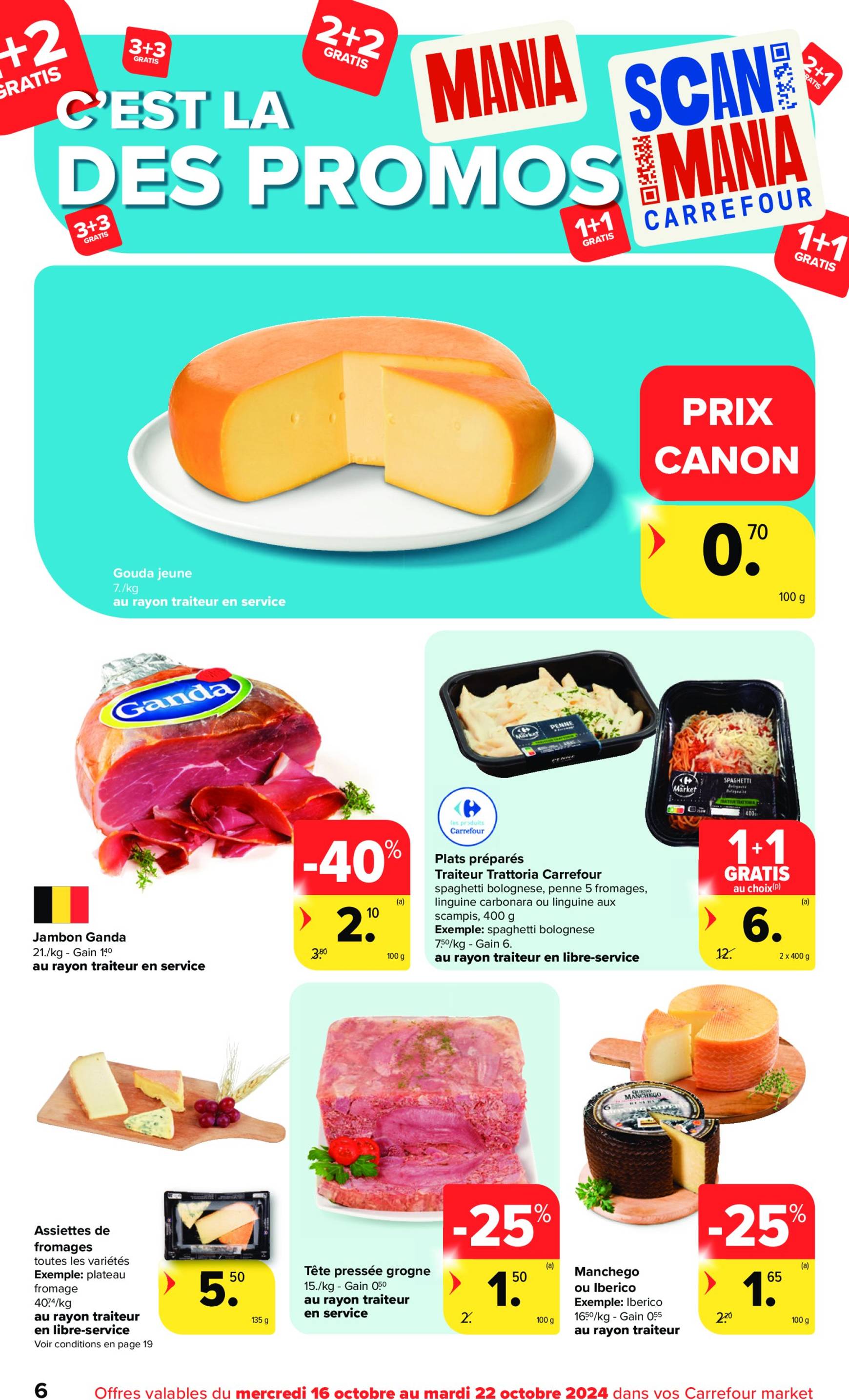 carrefour - Carrefour Market folder geldig vanaf 16.10. - 22.10. - page: 6