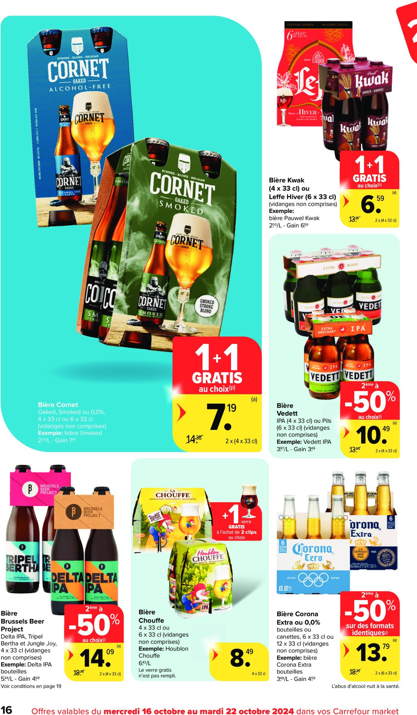 carrefour - Carrefour Market folder geldig vanaf 16.10. - 22.10. - page: 16