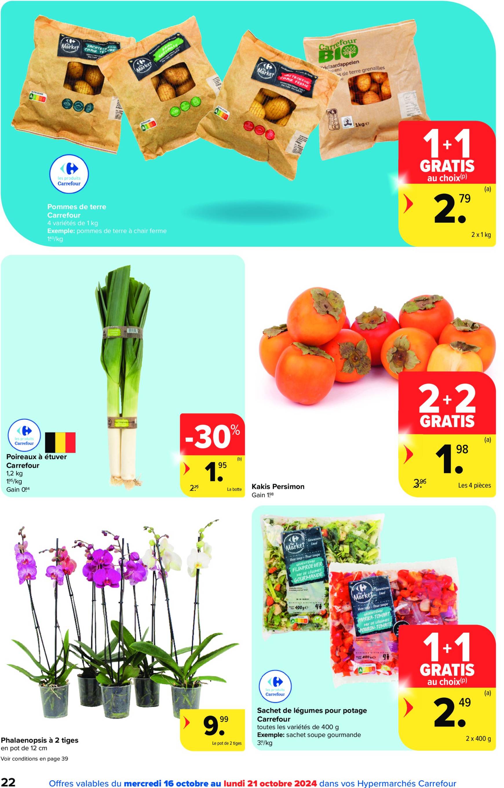 carrefour - Carrefour Hypermarchés folder geldig vanaf 16.10. - 28.10. - page: 22