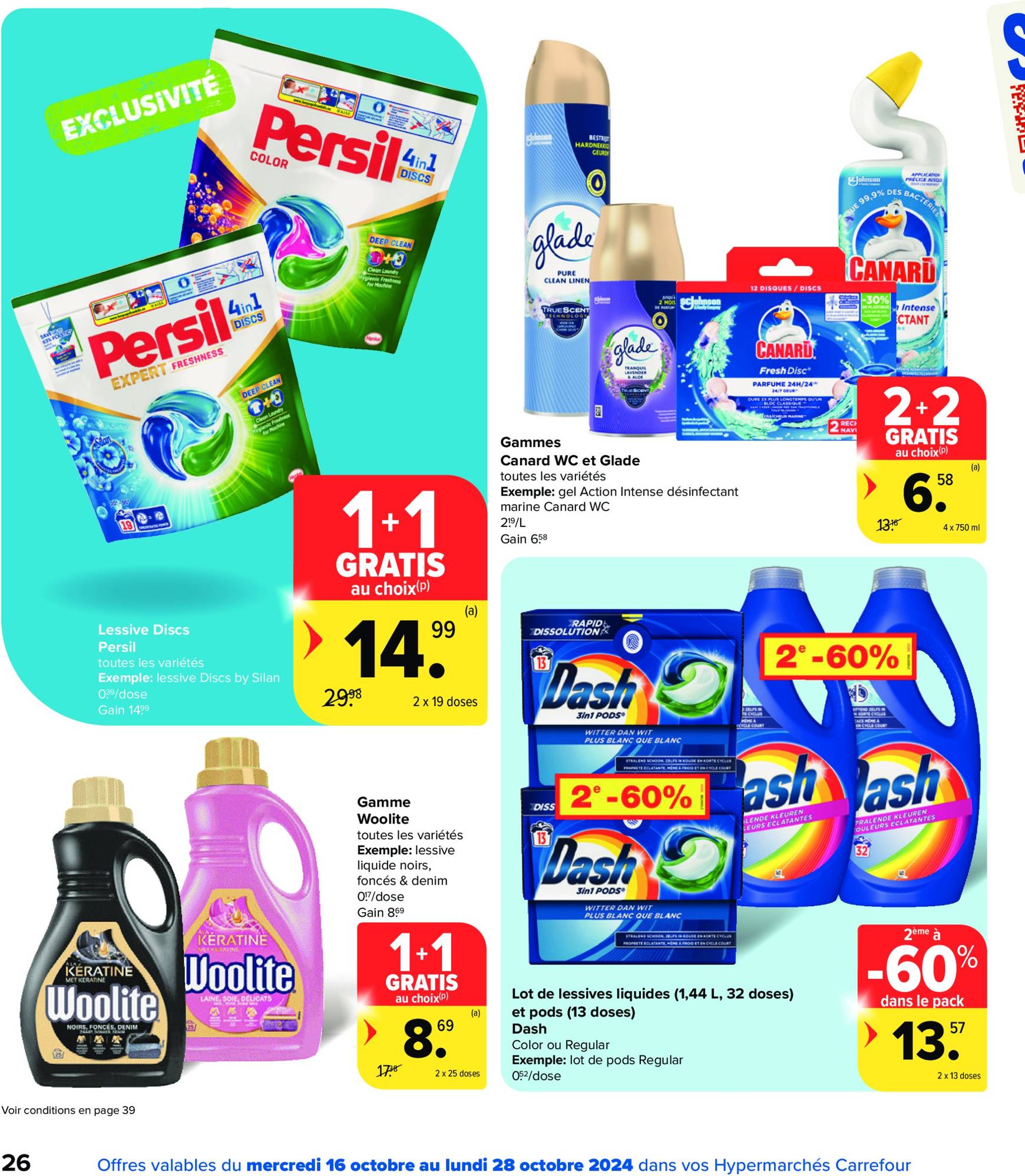 carrefour - Carrefour Hypermarchés folder geldig vanaf 16.10. - 28.10. - page: 26