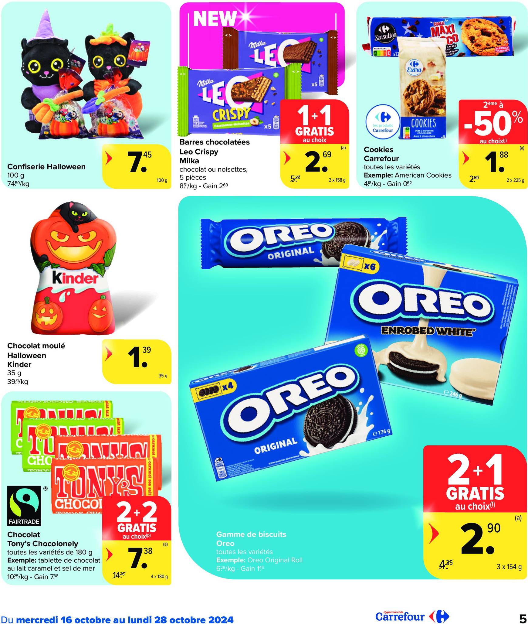 carrefour - Carrefour Hypermarchés folder geldig vanaf 16.10. - 28.10. - page: 5