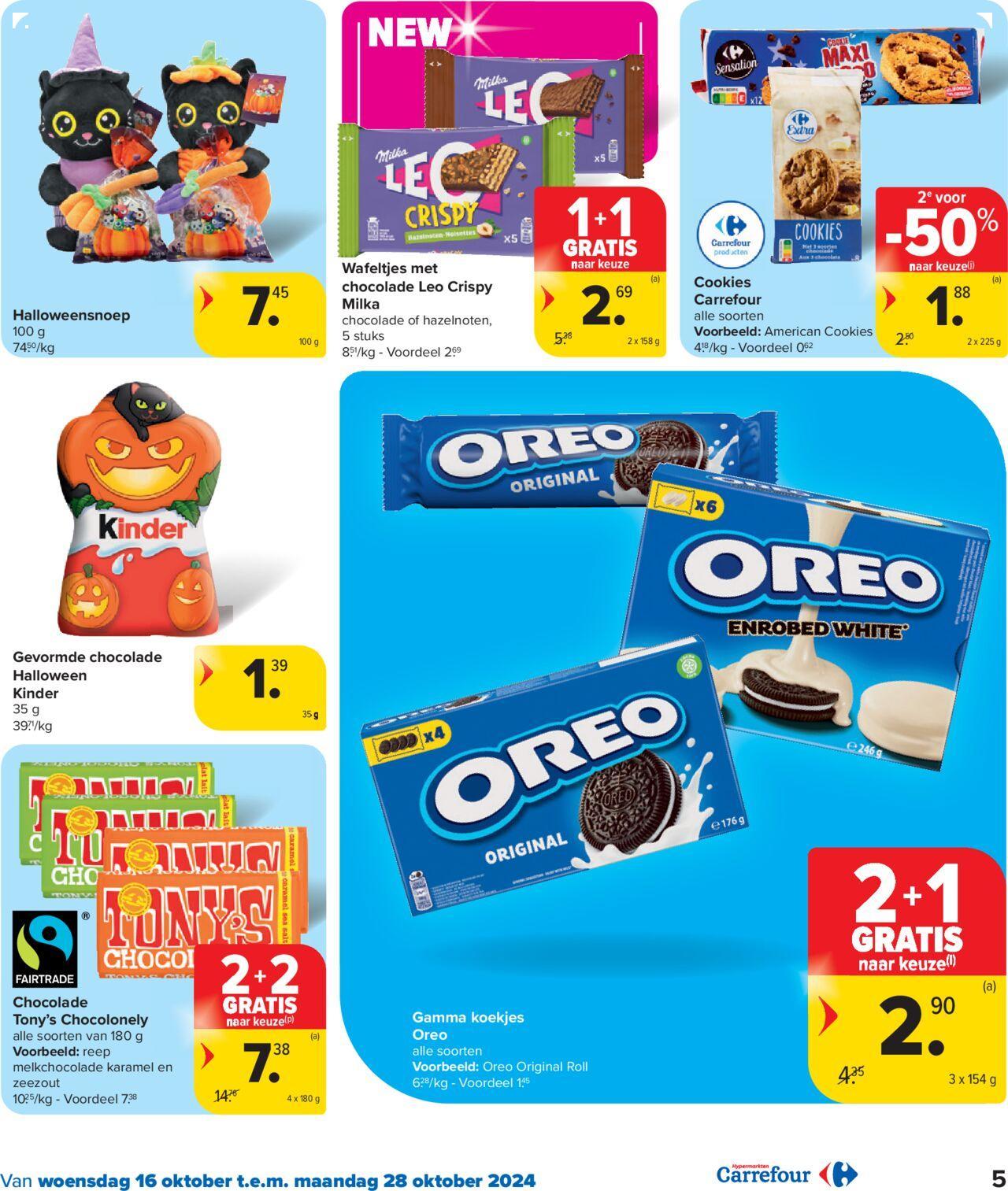 carrefour - Carrefour folder week 42 16/10/2024 t/m 28/10/2024 - page: 5