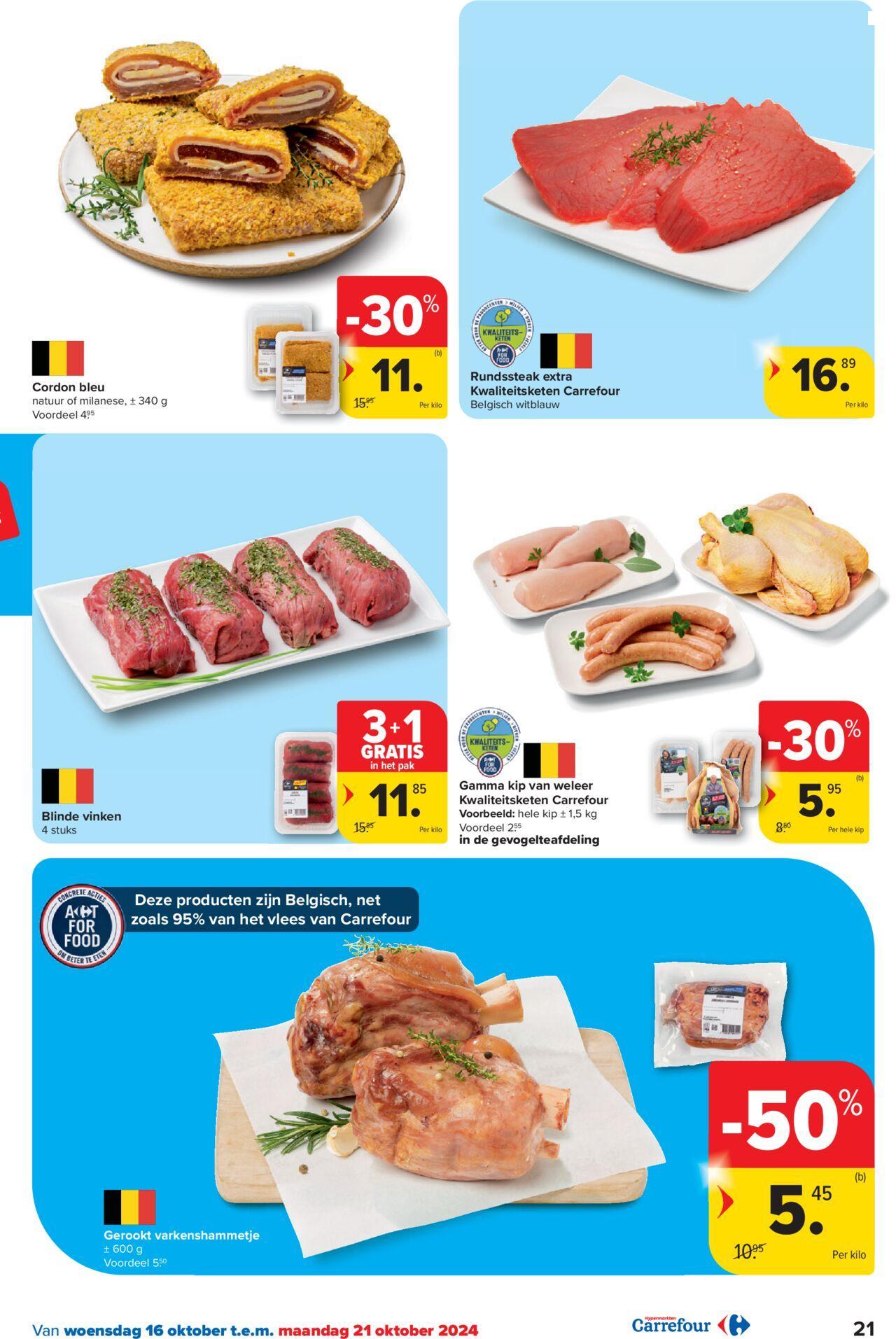 carrefour - Carrefour folder week 42 16/10/2024 t/m 28/10/2024 - page: 21