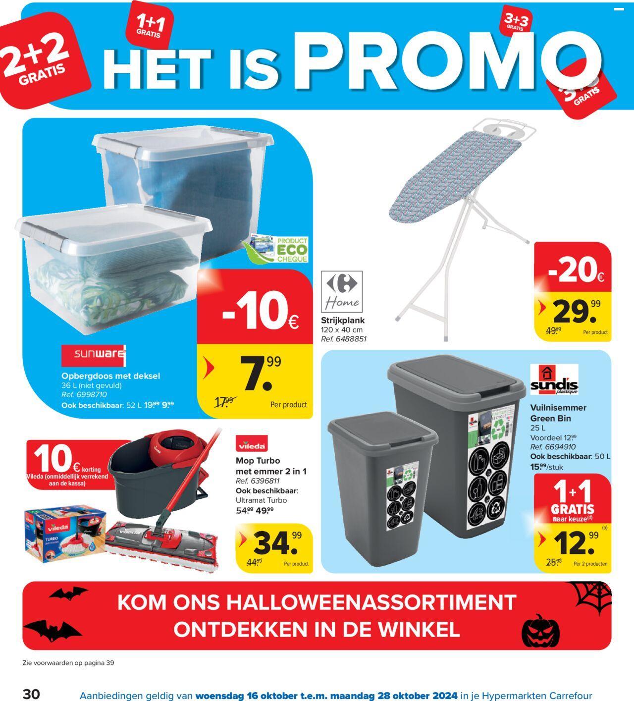 carrefour - Carrefour folder week 42 16/10/2024 t/m 28/10/2024 - page: 30