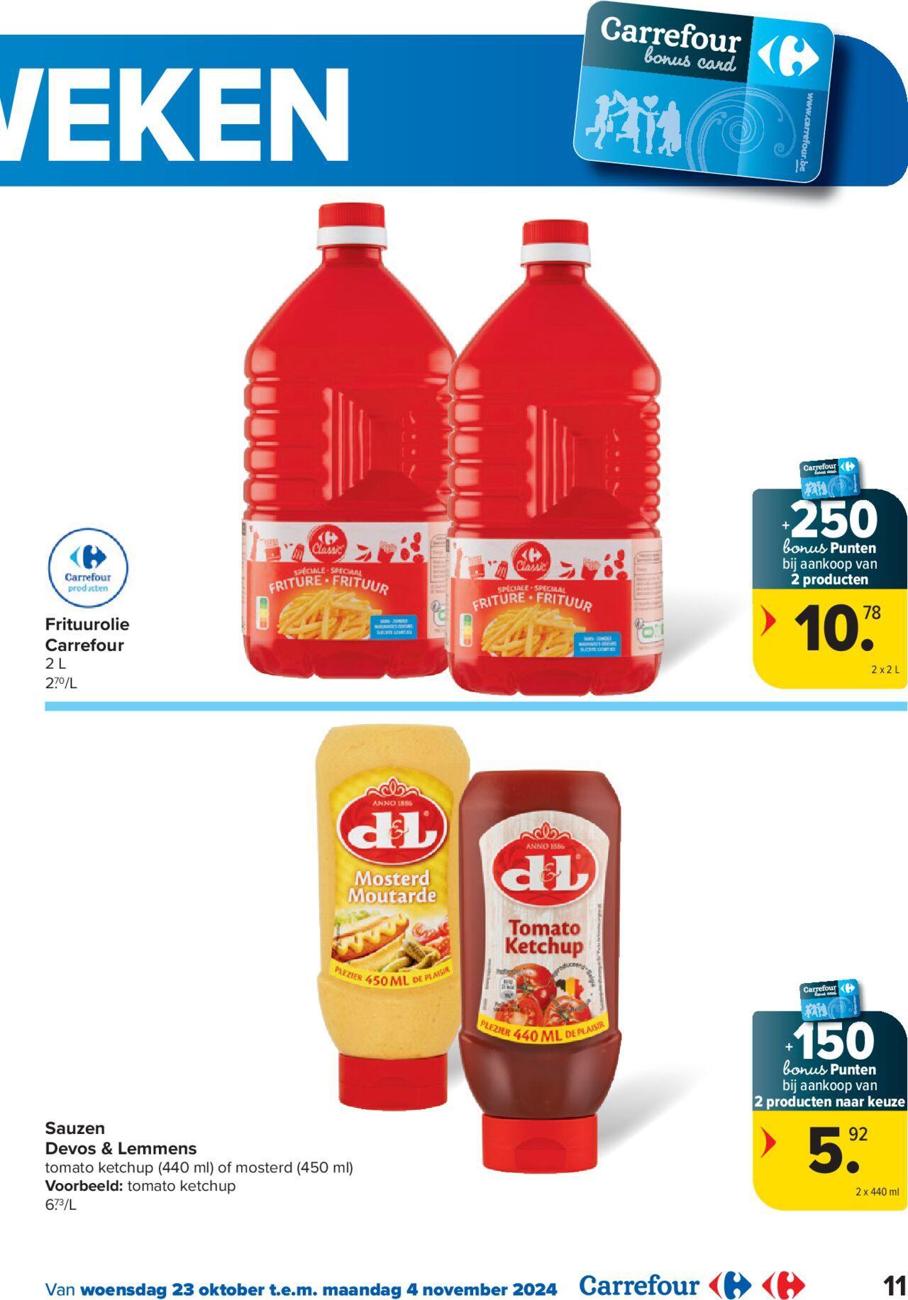 carrefour - Carrefour Bonuspunten Special 23/10/2024 t/m 04/11/2024 - page: 11