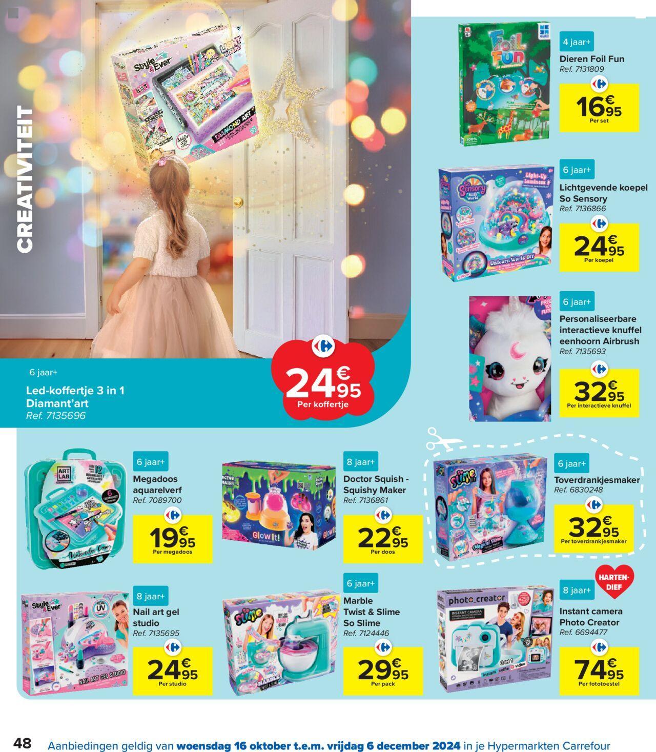 carrefour - Carrefour Speelgoedcatalogus 16/10/2024 t/m 06/12/2024 - page: 48