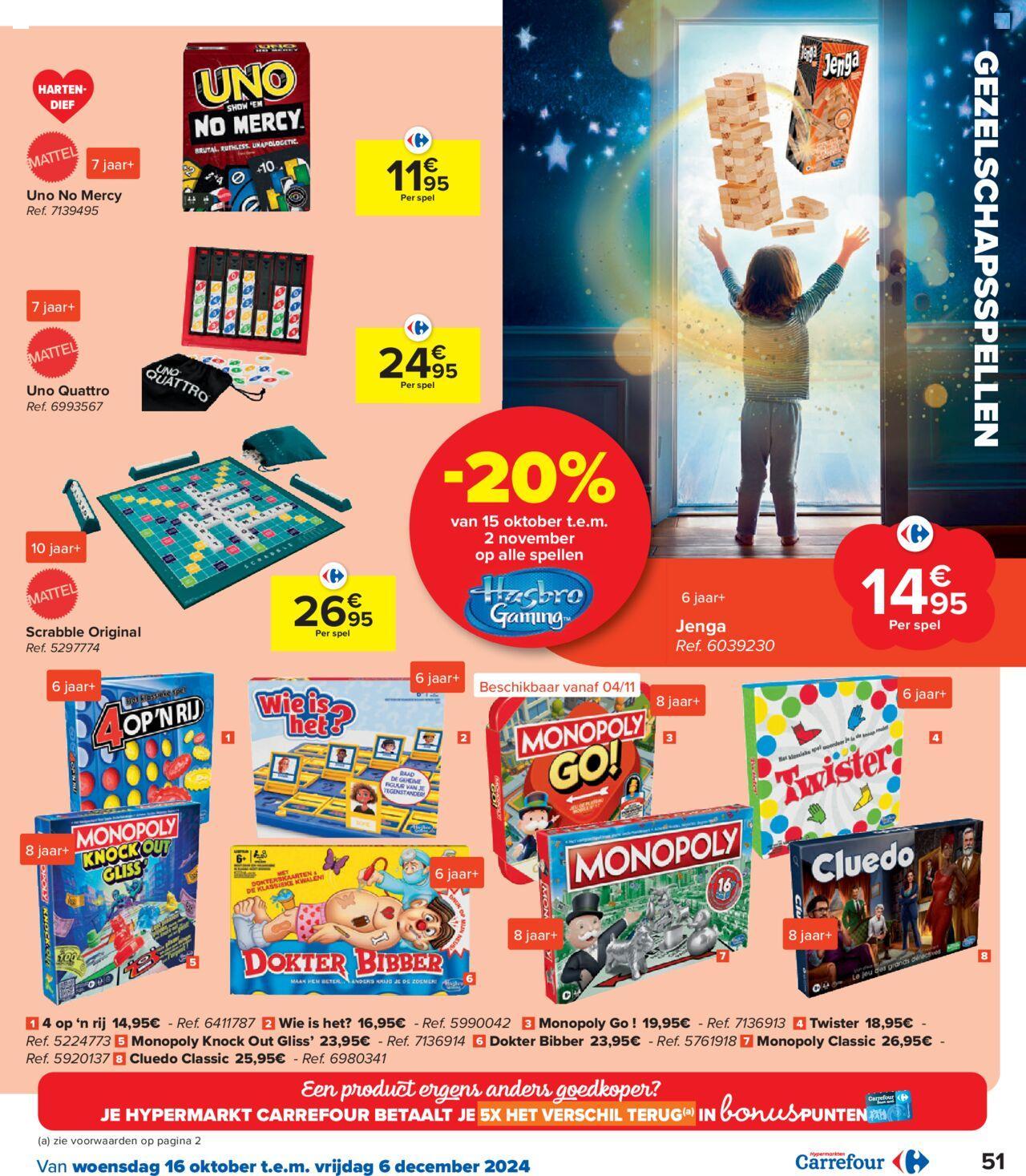 carrefour - Carrefour Speelgoedcatalogus 16/10/2024 t/m 06/12/2024 - page: 51