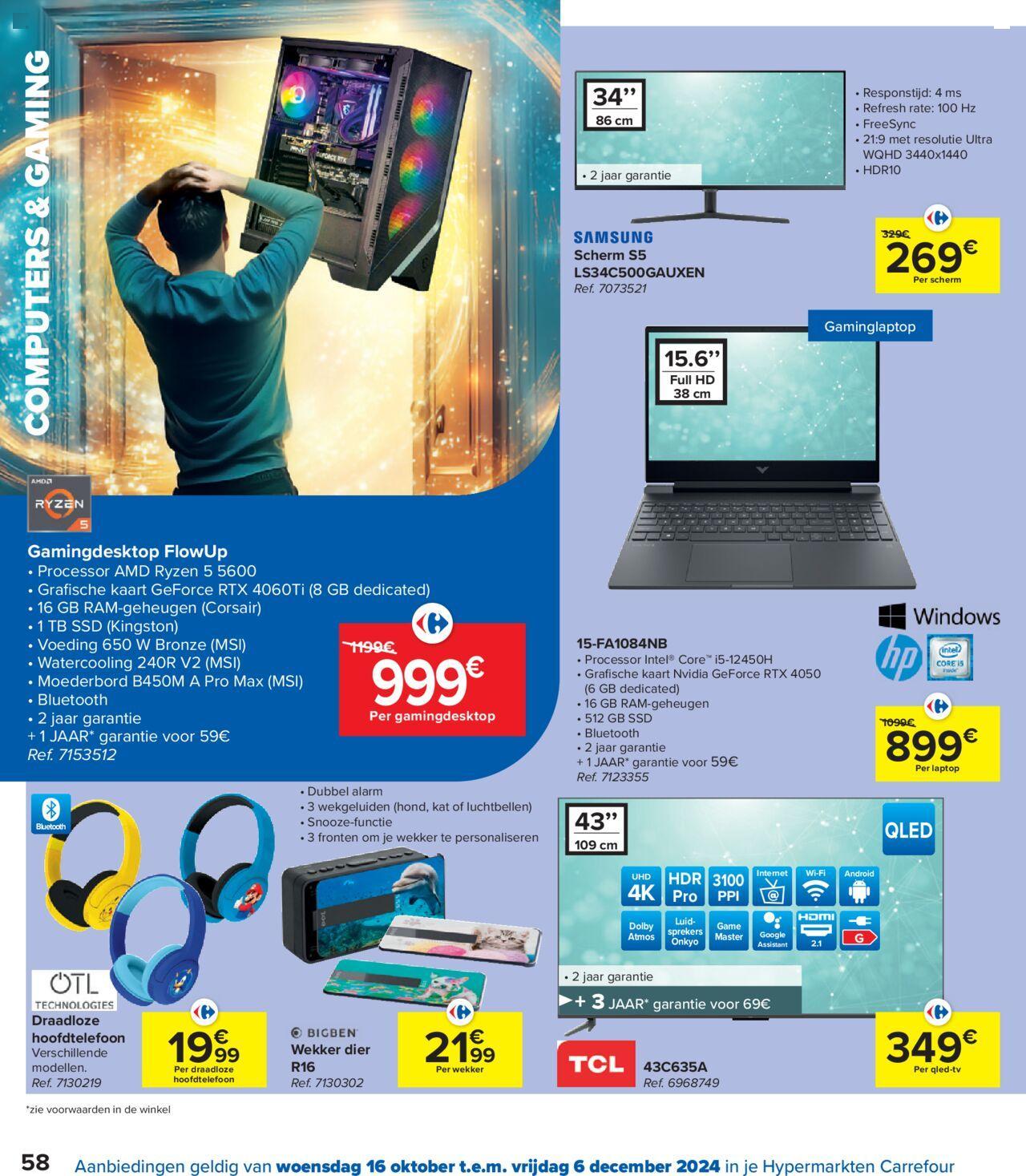 carrefour - Carrefour Speelgoedcatalogus 16/10/2024 t/m 06/12/2024 - page: 58