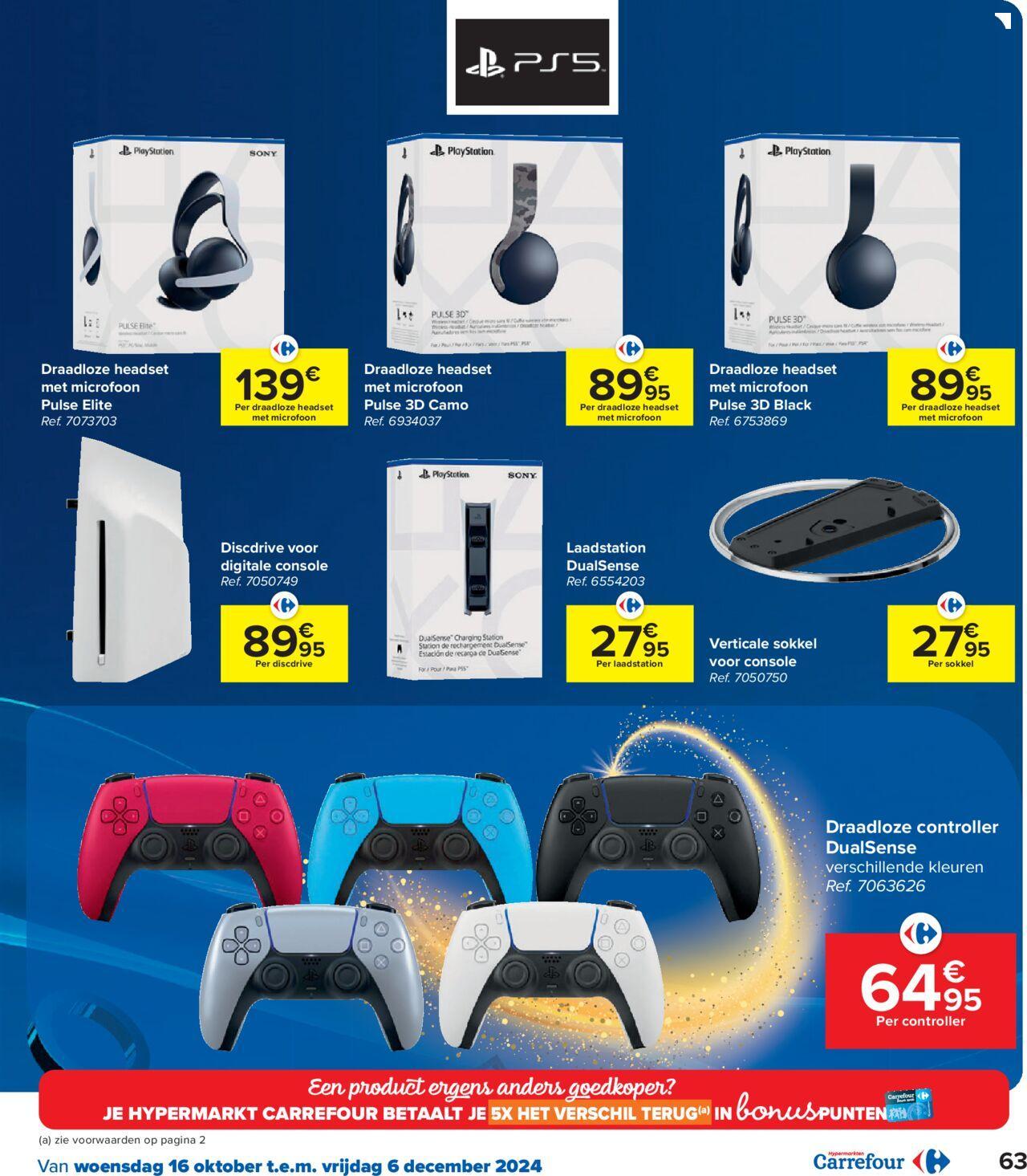 carrefour - Carrefour Speelgoedcatalogus 16/10/2024 t/m 06/12/2024 - page: 63