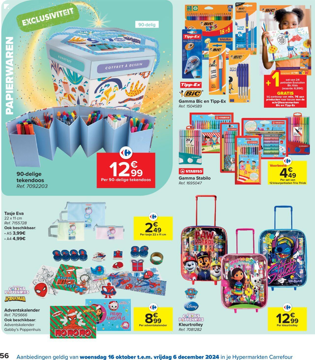 carrefour - Carrefour Speelgoedcatalogus 16/10/2024 t/m 06/12/2024 - page: 56