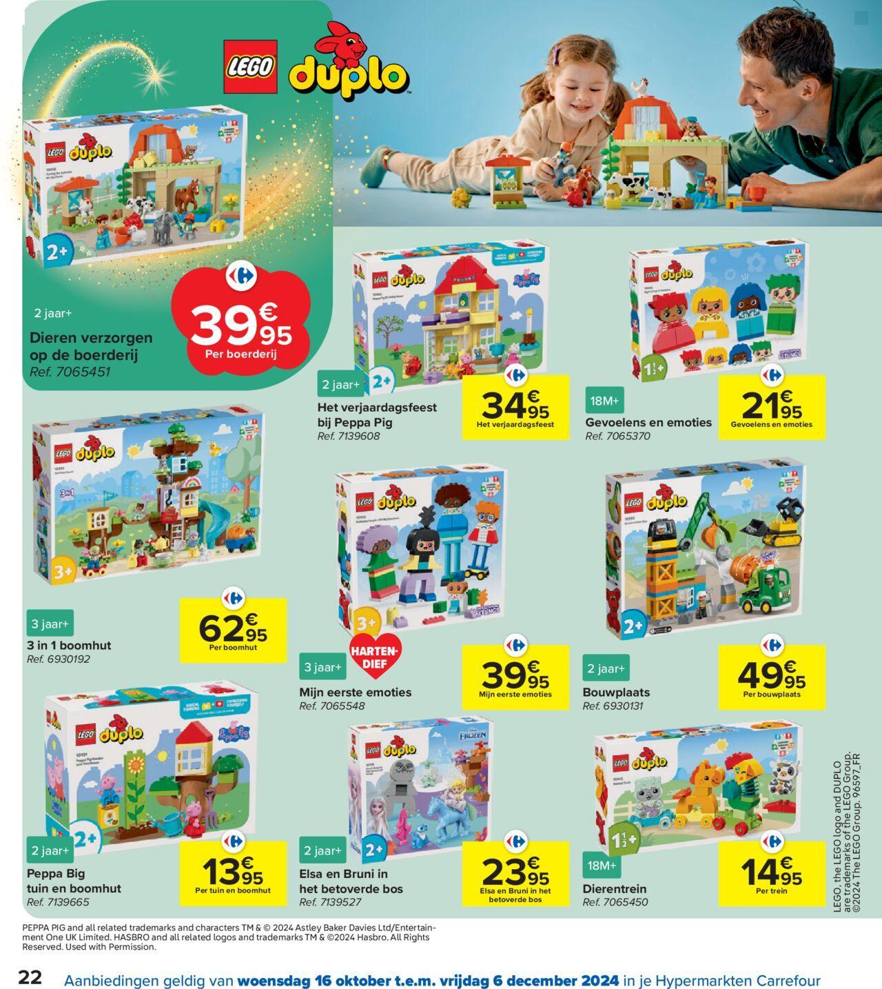 carrefour - Carrefour Speelgoedcatalogus 16/10/2024 t/m 06/12/2024 - page: 22