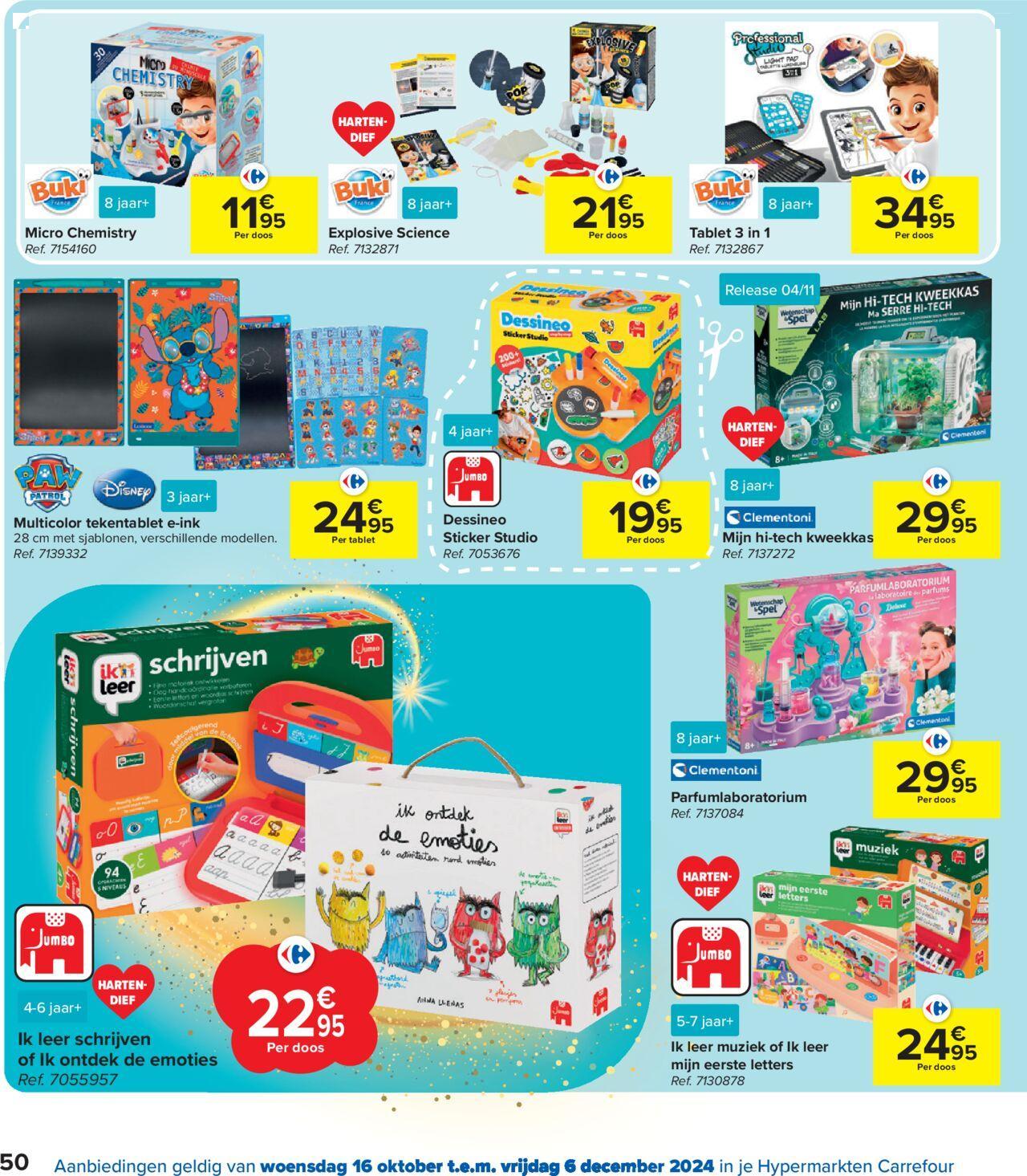 carrefour - Carrefour Speelgoedcatalogus 16/10/2024 t/m 06/12/2024 - page: 50