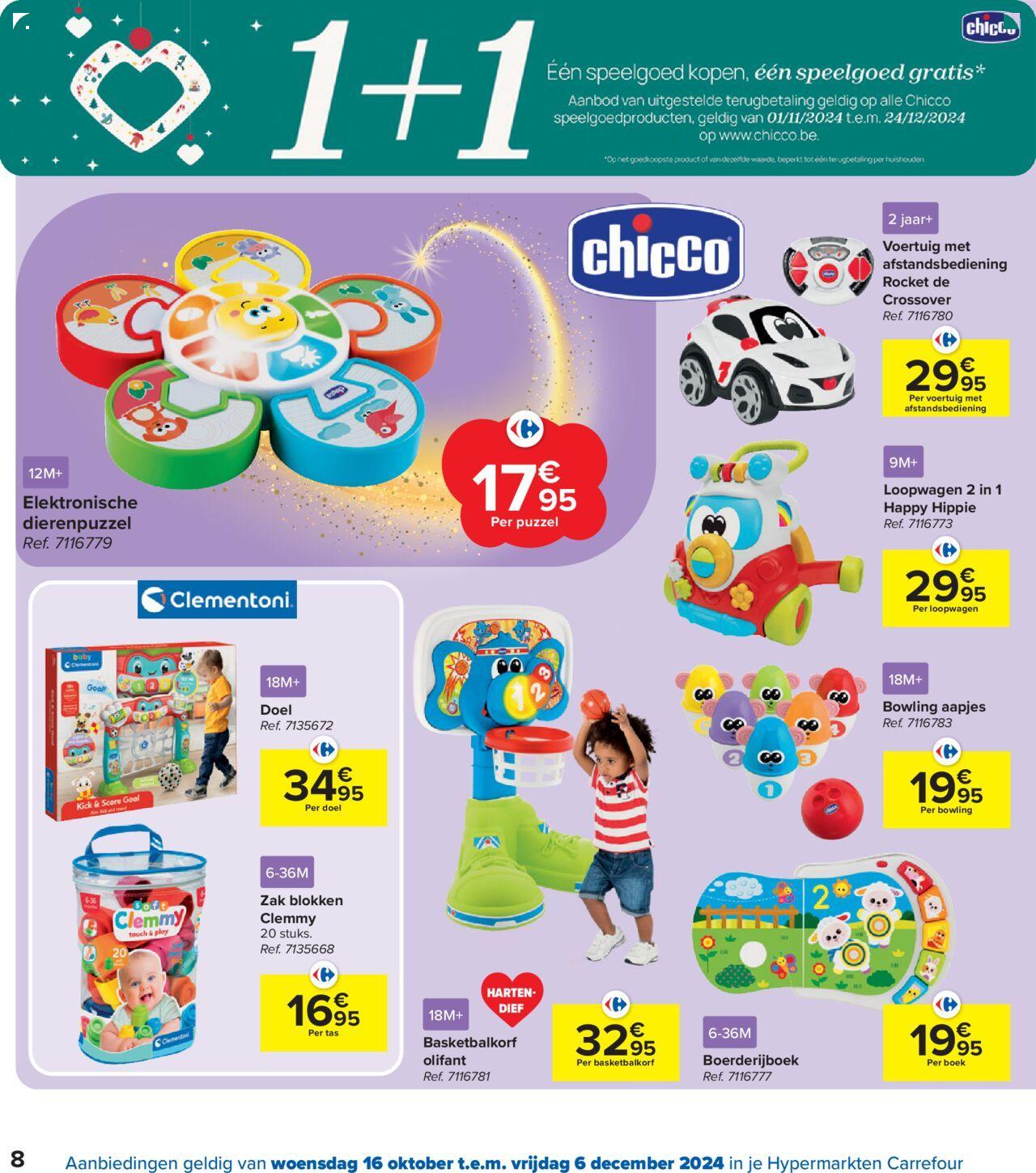 carrefour - Carrefour Speelgoedcatalogus 16/10/2024 t/m 06/12/2024 - page: 8