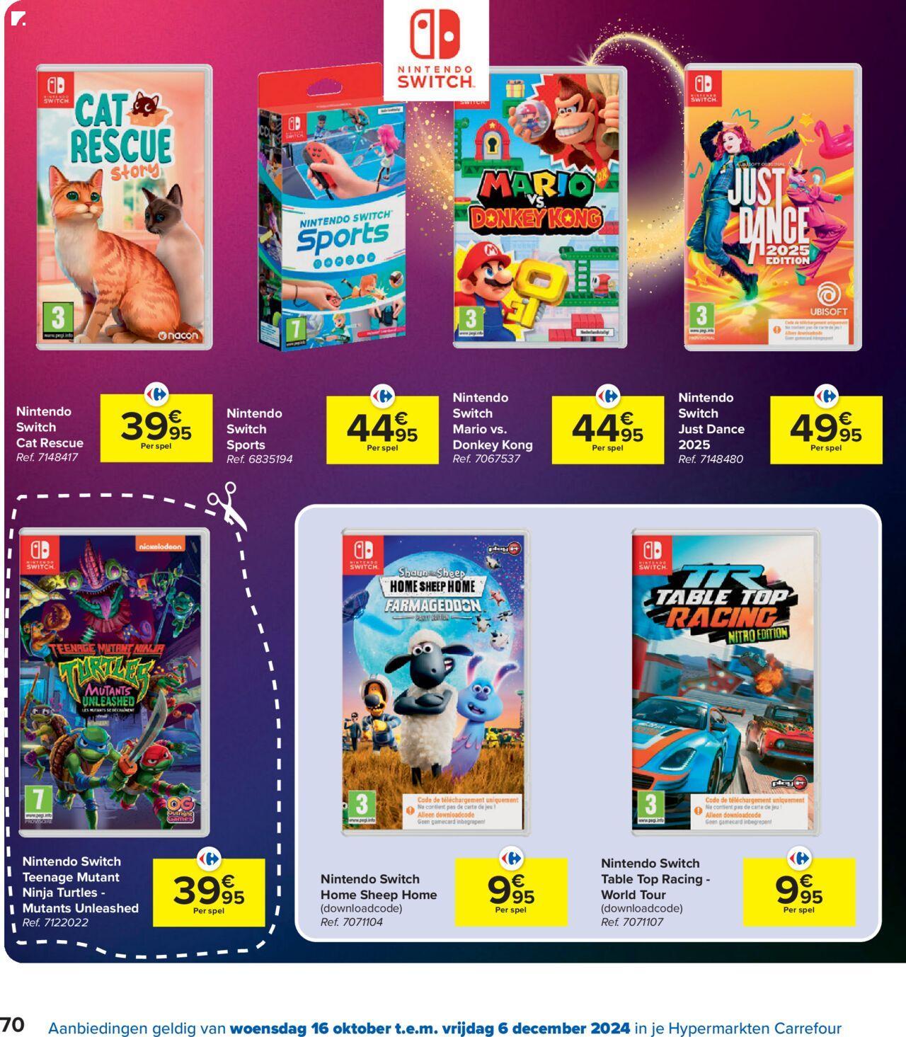 carrefour - Carrefour Speelgoedcatalogus 16/10/2024 t/m 06/12/2024 - page: 70