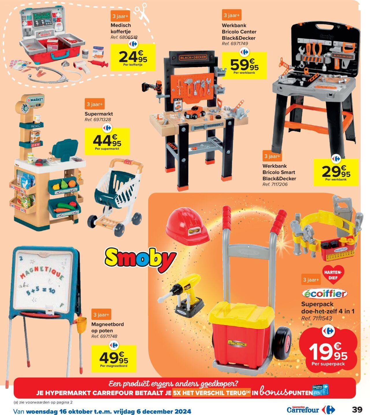 carrefour - Carrefour Speelgoedcatalogus 16/10/2024 t/m 06/12/2024 - page: 39