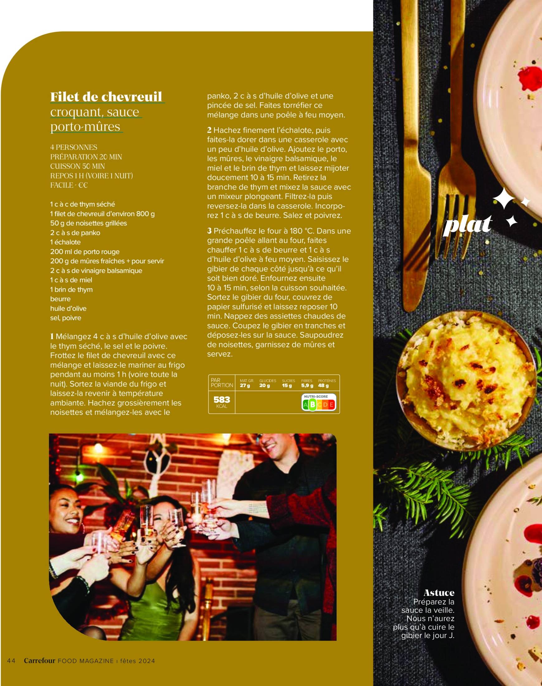 carrefour - Carrefour - Food Magazine folder geldig vanaf 01/12 - 31/12 - page: 44