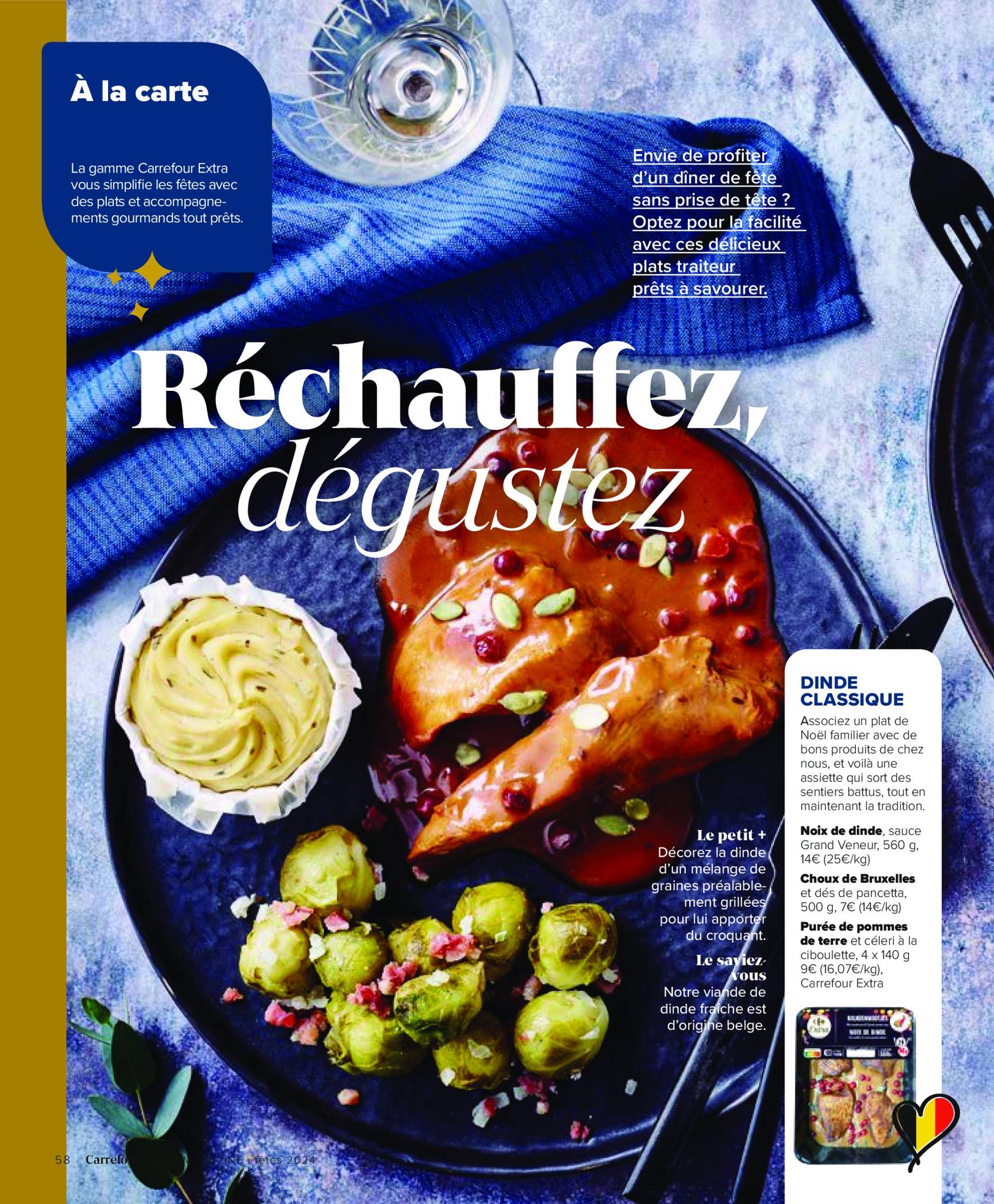 carrefour - Carrefour - Food Magazine folder geldig vanaf 01/12 - 31/12 - page: 58