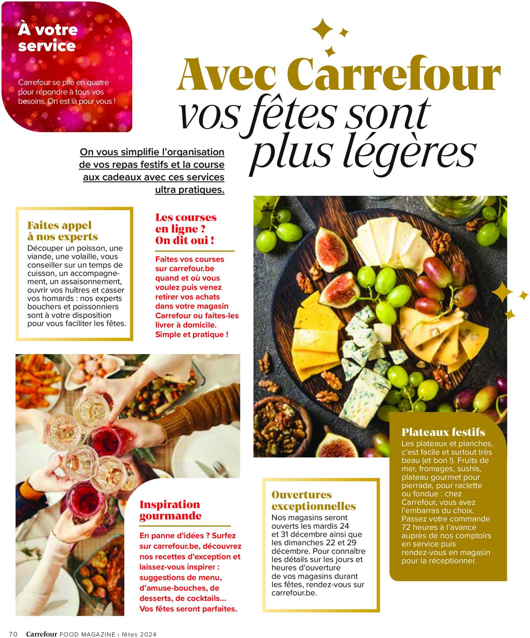 carrefour - Carrefour - Food Magazine folder geldig vanaf 01/12 - 31/12 - page: 70