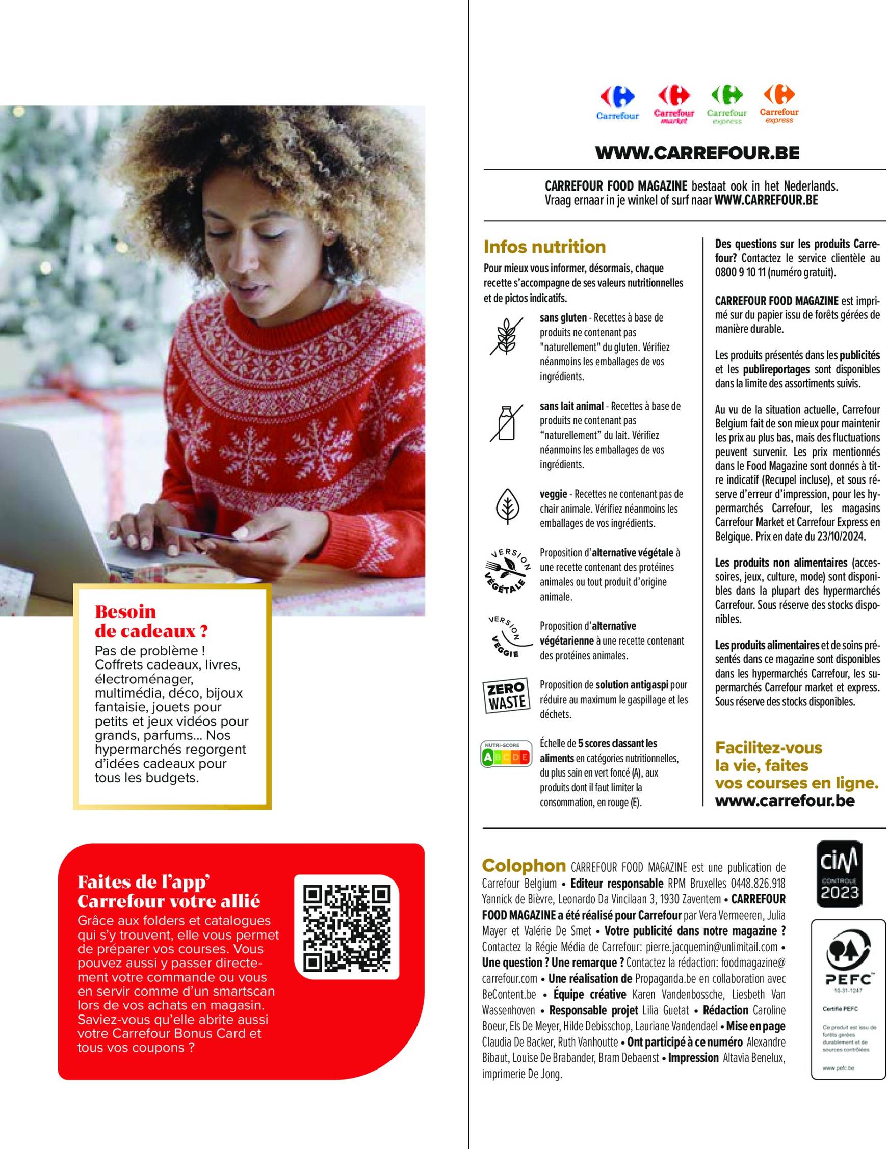 carrefour - Carrefour - Food Magazine folder geldig vanaf 01/12 - 31/12 - page: 71