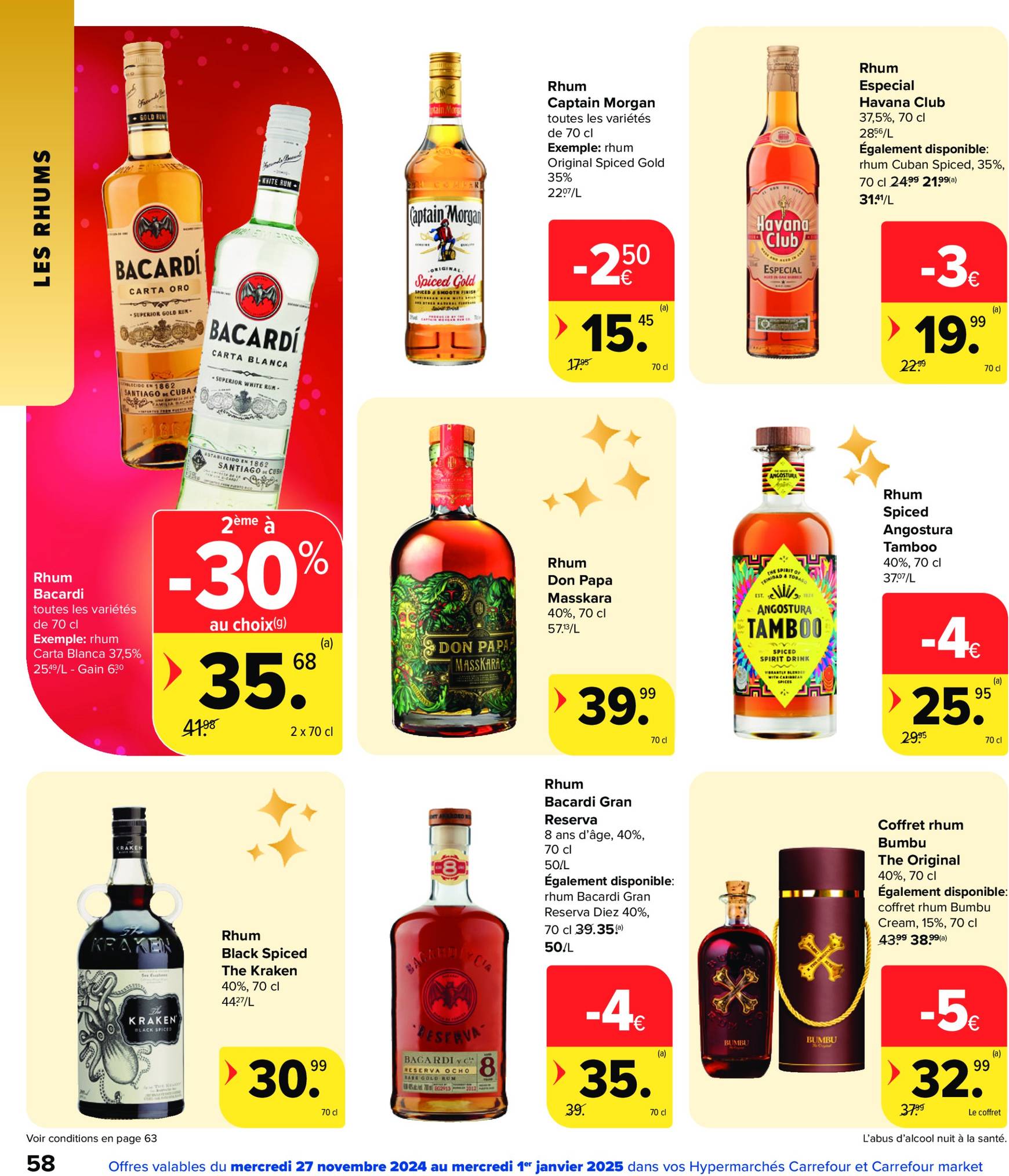 carrefour - Carrefour - Spécial End of Year folder geldig vanaf 27/11 - 01/01 - page: 58