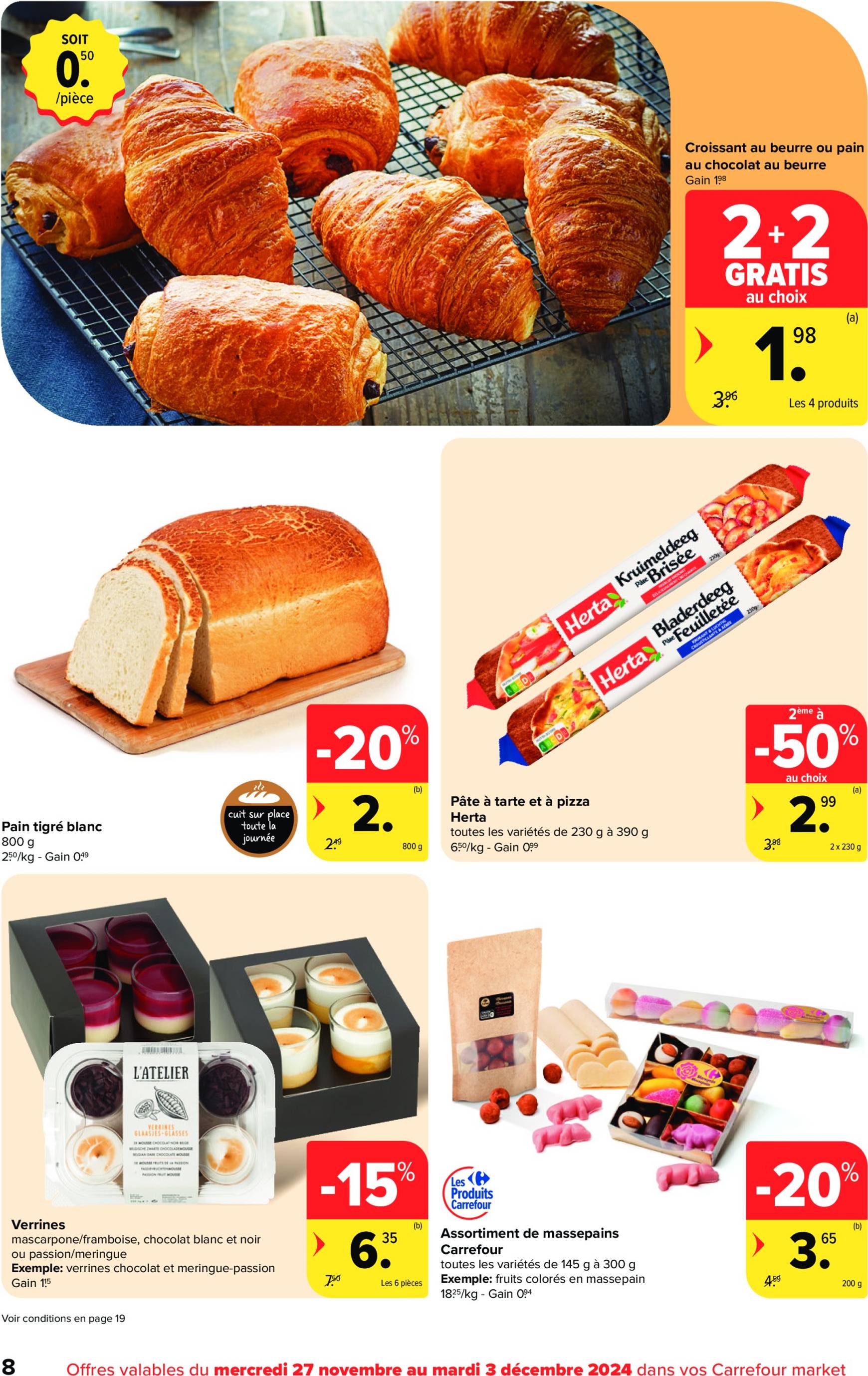 carrefour - Carrefour Market folder geldig vanaf 27/11 - 03/12 - page: 8