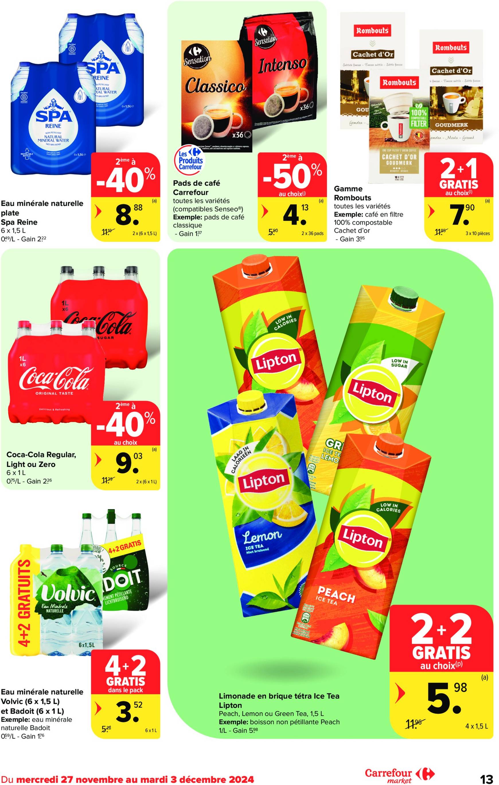 carrefour - Carrefour Market folder geldig vanaf 27/11 - 03/12 - page: 13