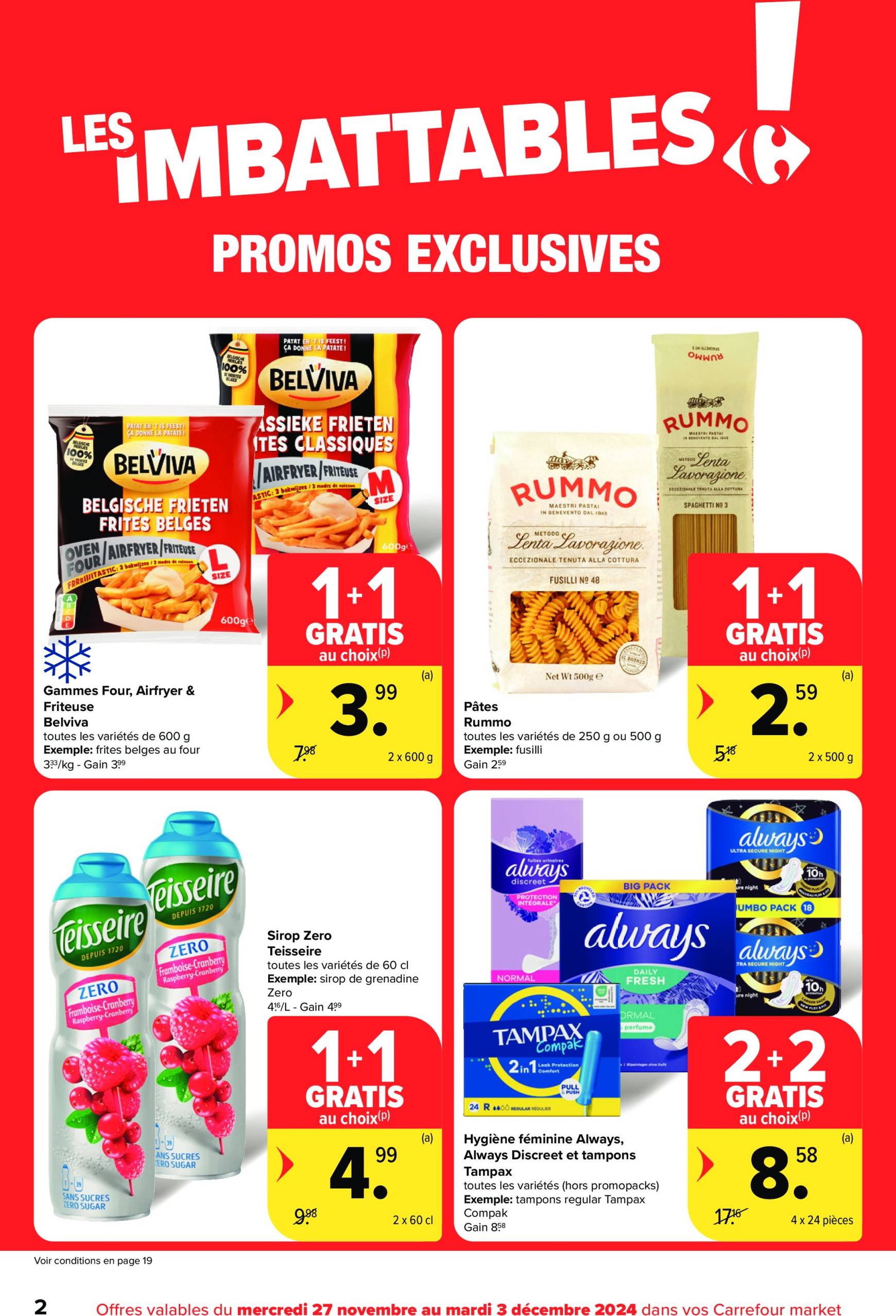 carrefour - Carrefour Market folder geldig vanaf 27/11 - 03/12 - page: 2