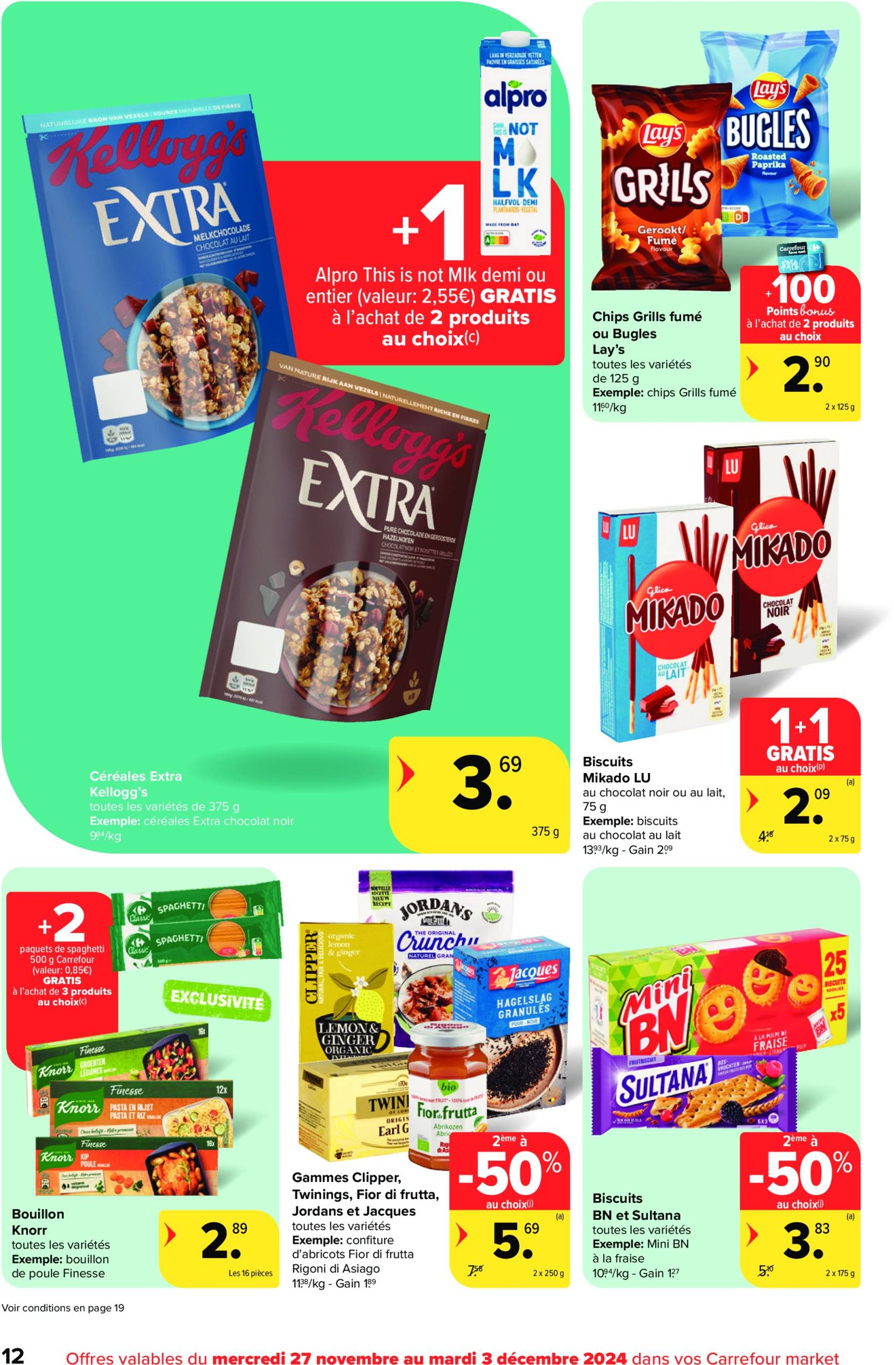 carrefour - Carrefour Market folder geldig vanaf 27/11 - 03/12 - page: 12