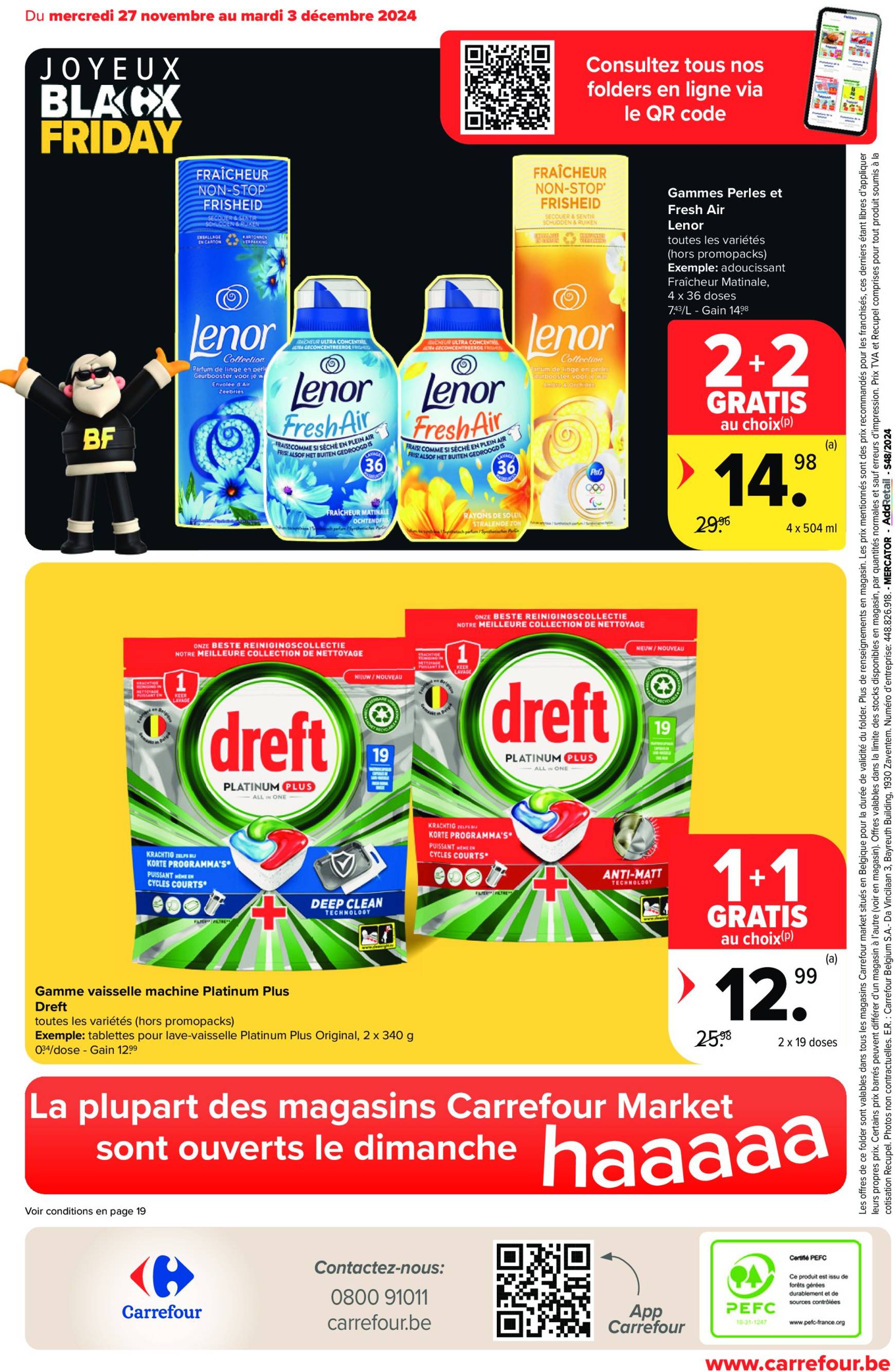 carrefour - Carrefour Market folder geldig vanaf 27/11 - 03/12 - page: 20