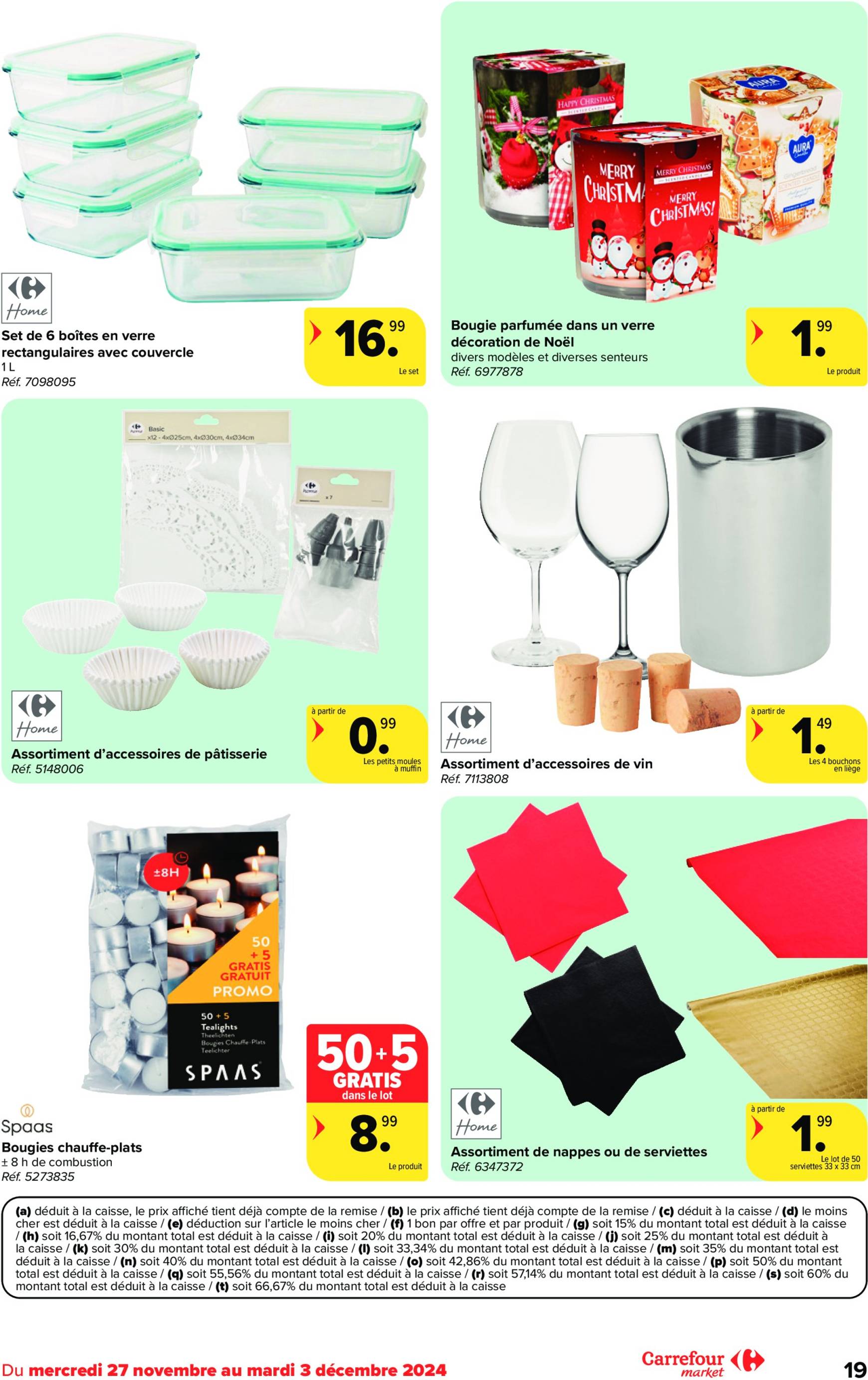 carrefour - Carrefour Market folder geldig vanaf 27/11 - 03/12 - page: 19