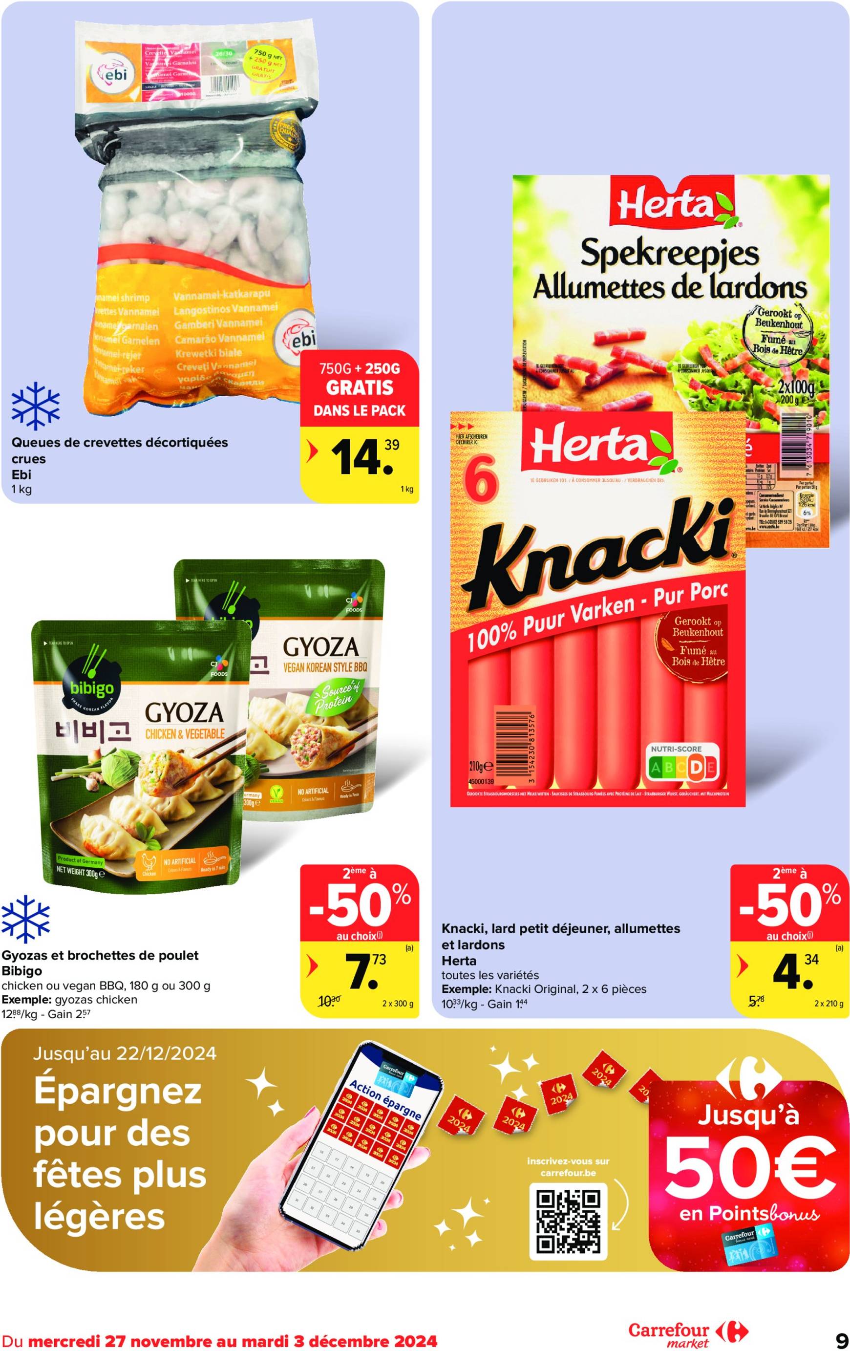 carrefour - Carrefour Market folder geldig vanaf 27/11 - 03/12 - page: 9