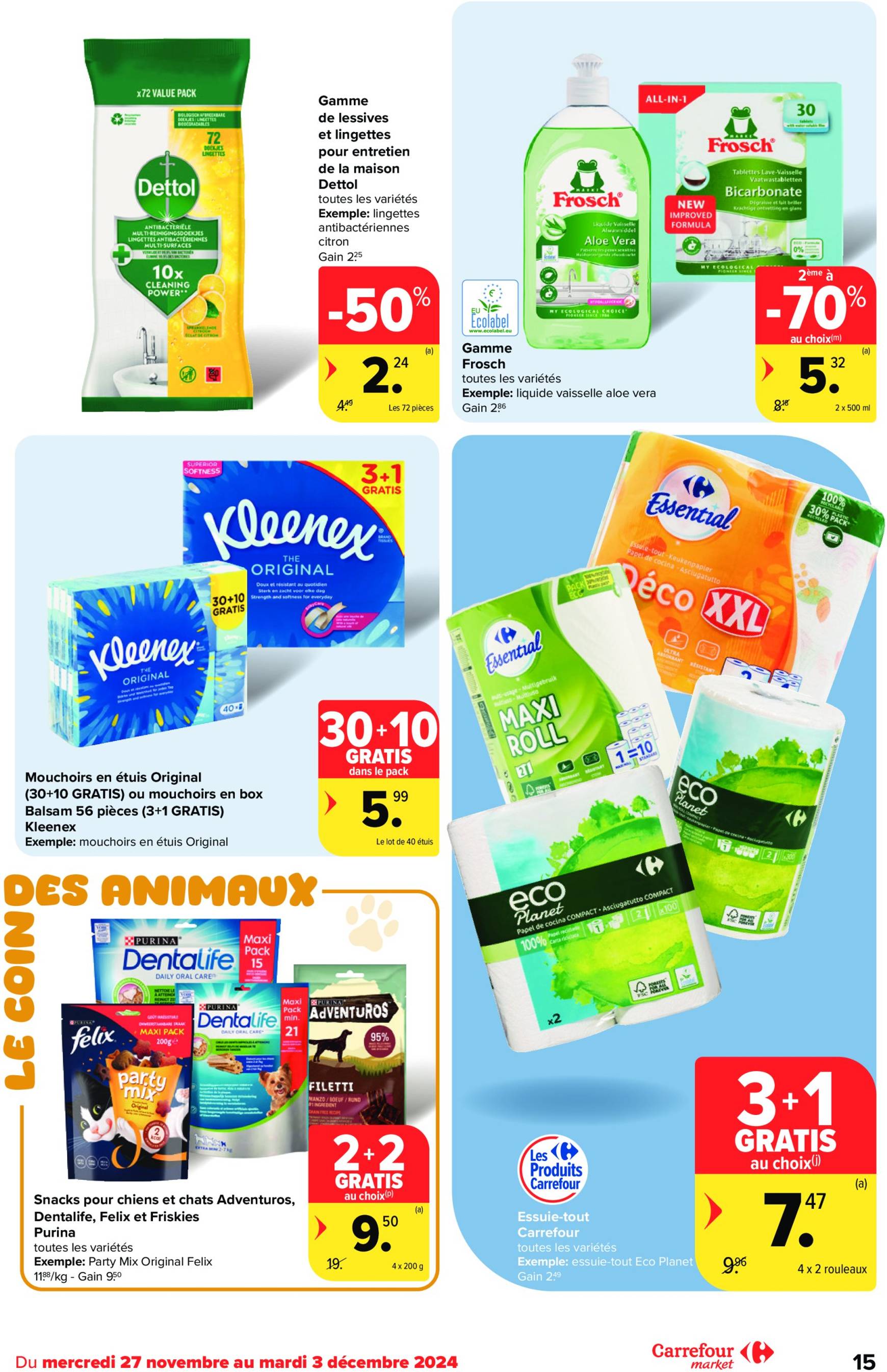 carrefour - Carrefour Market folder geldig vanaf 27/11 - 03/12 - page: 15