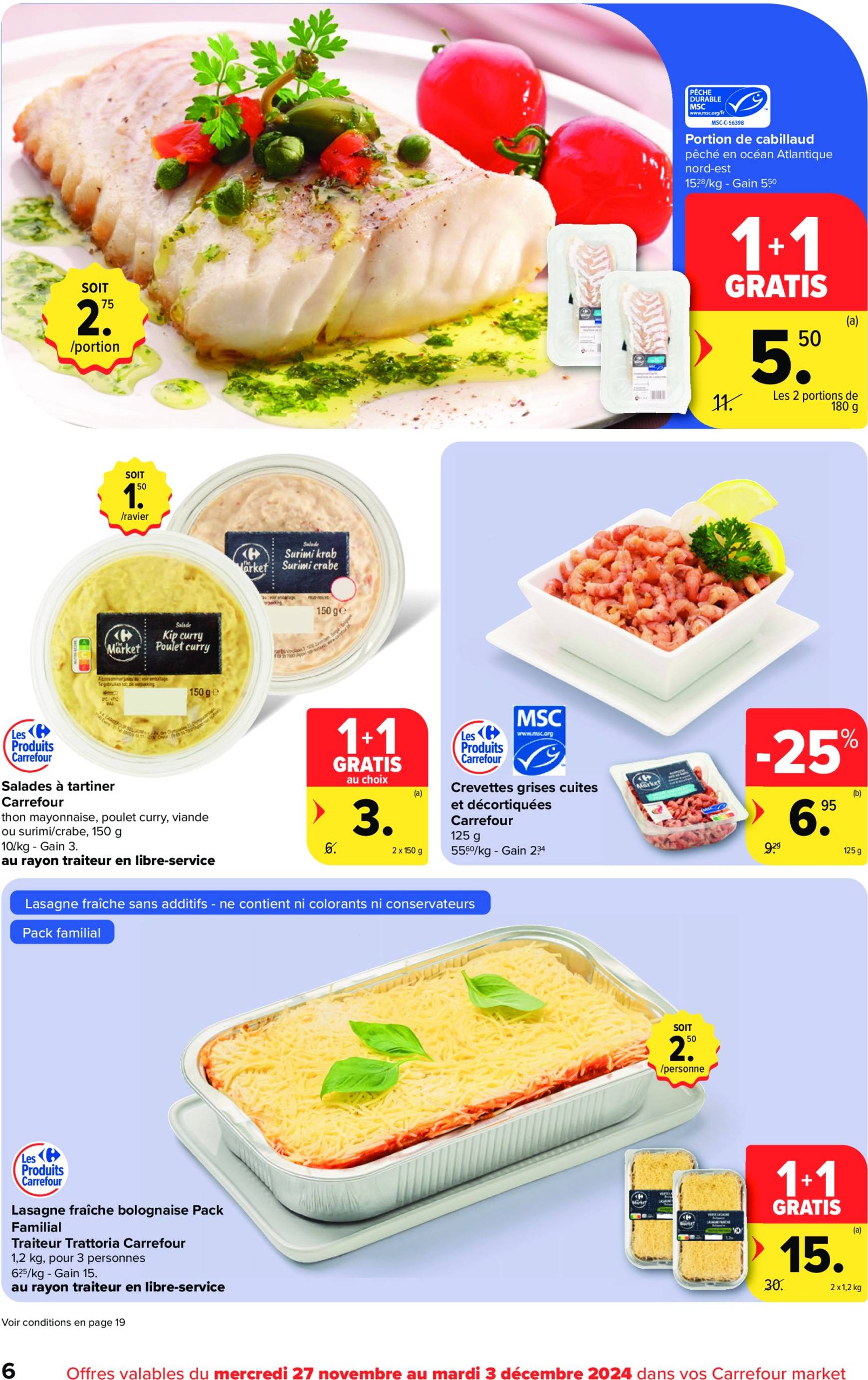 carrefour - Carrefour Market folder geldig vanaf 27/11 - 03/12 - page: 6