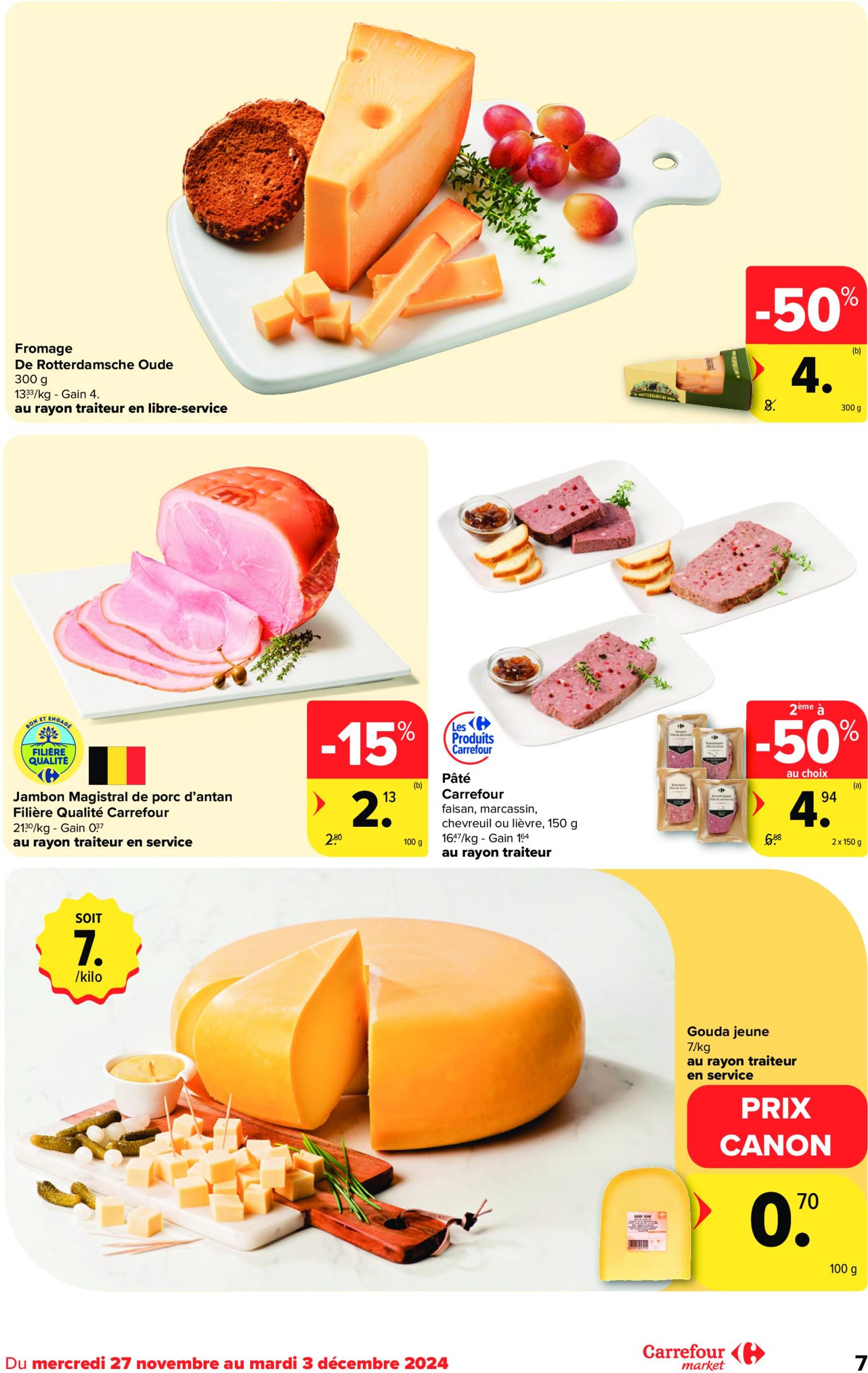 carrefour - Carrefour Market folder geldig vanaf 27/11 - 03/12 - page: 7