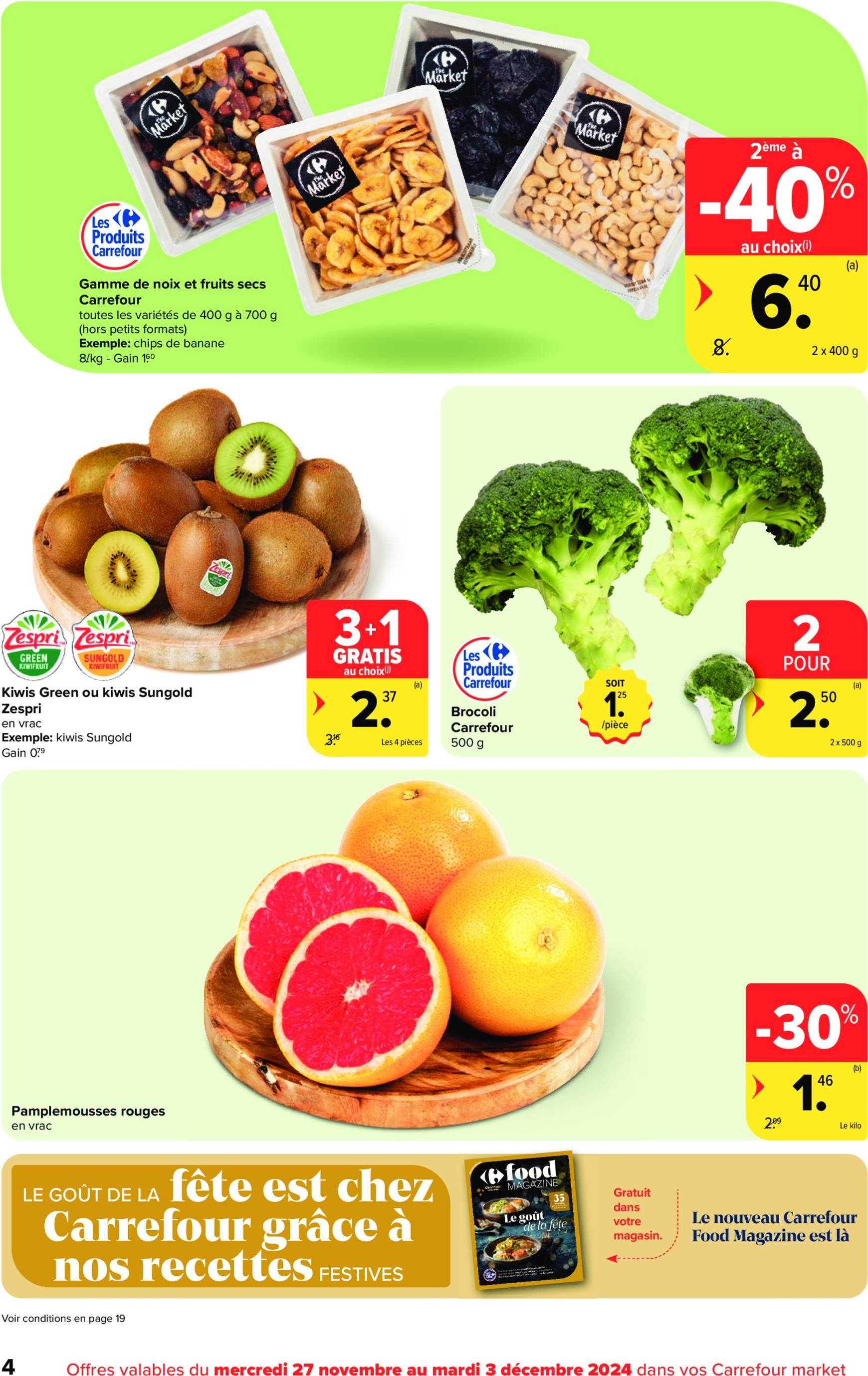 carrefour - Carrefour Market folder geldig vanaf 27/11 - 03/12 - page: 4