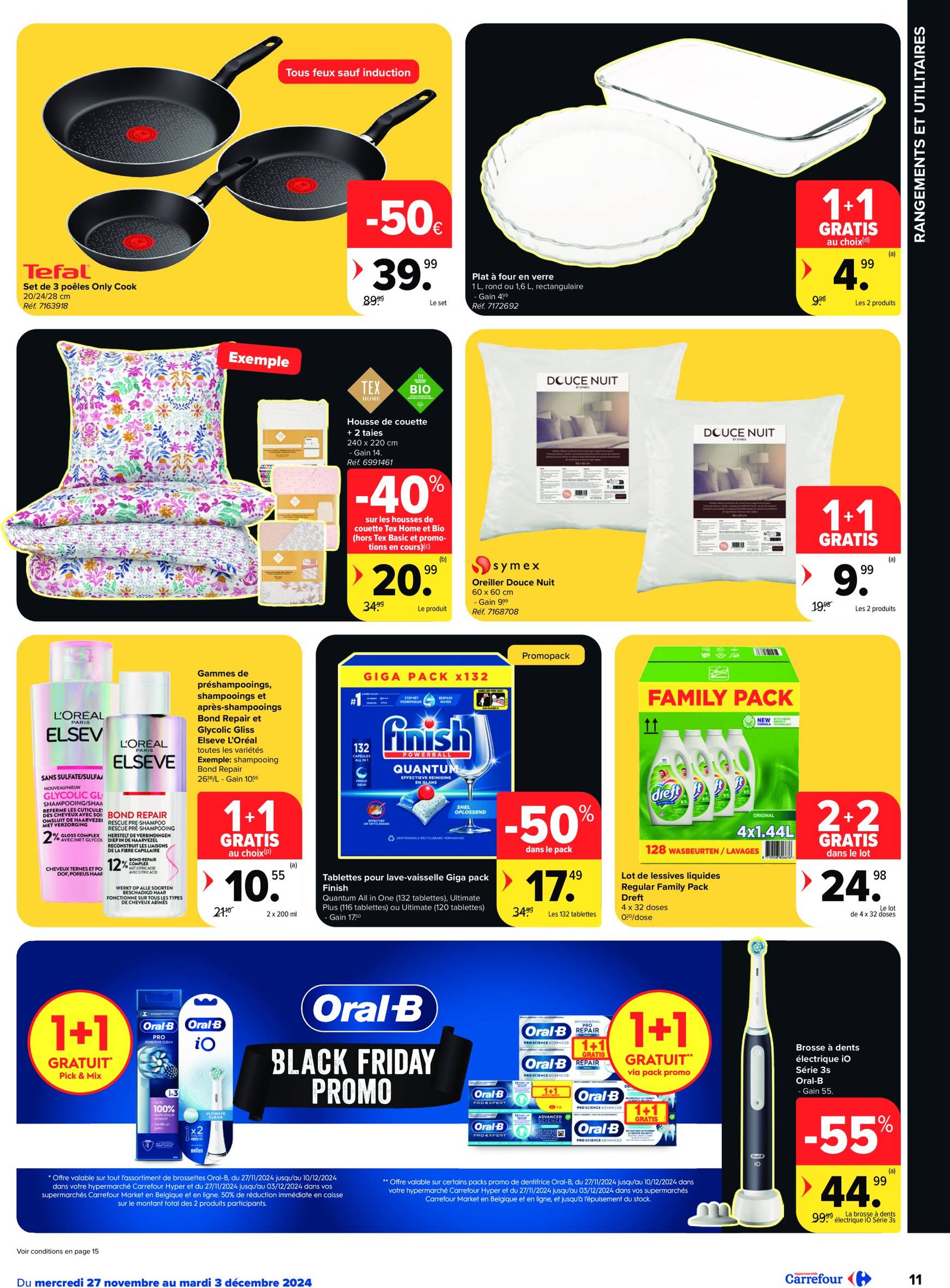 carrefour - Carrefour Hypermarchés - Black Friday folder geldig vanaf 27/11 - 03/12 - page: 11