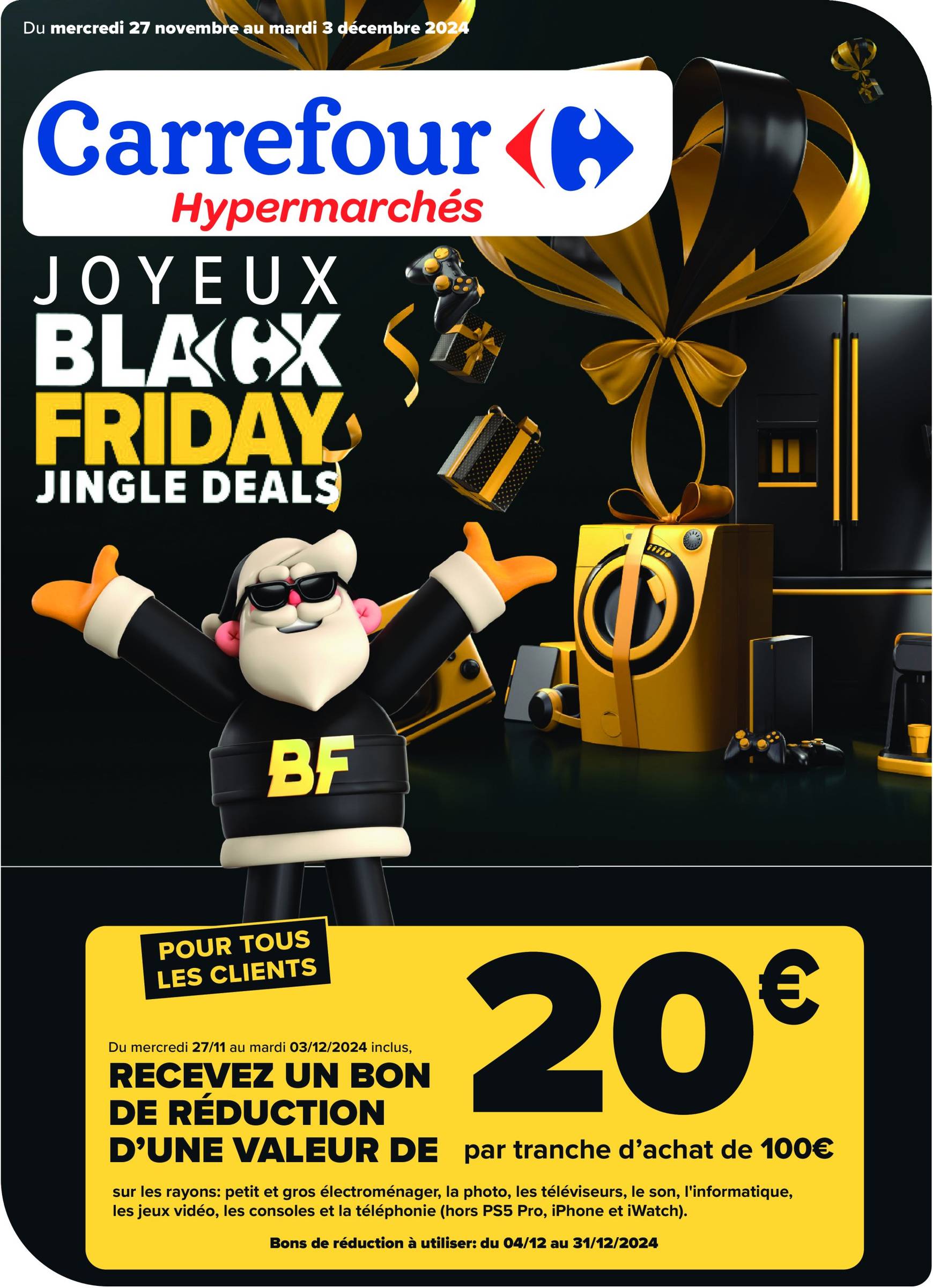 carrefour - Carrefour Hypermarchés - Black Friday folder geldig vanaf 27/11 - 03/12