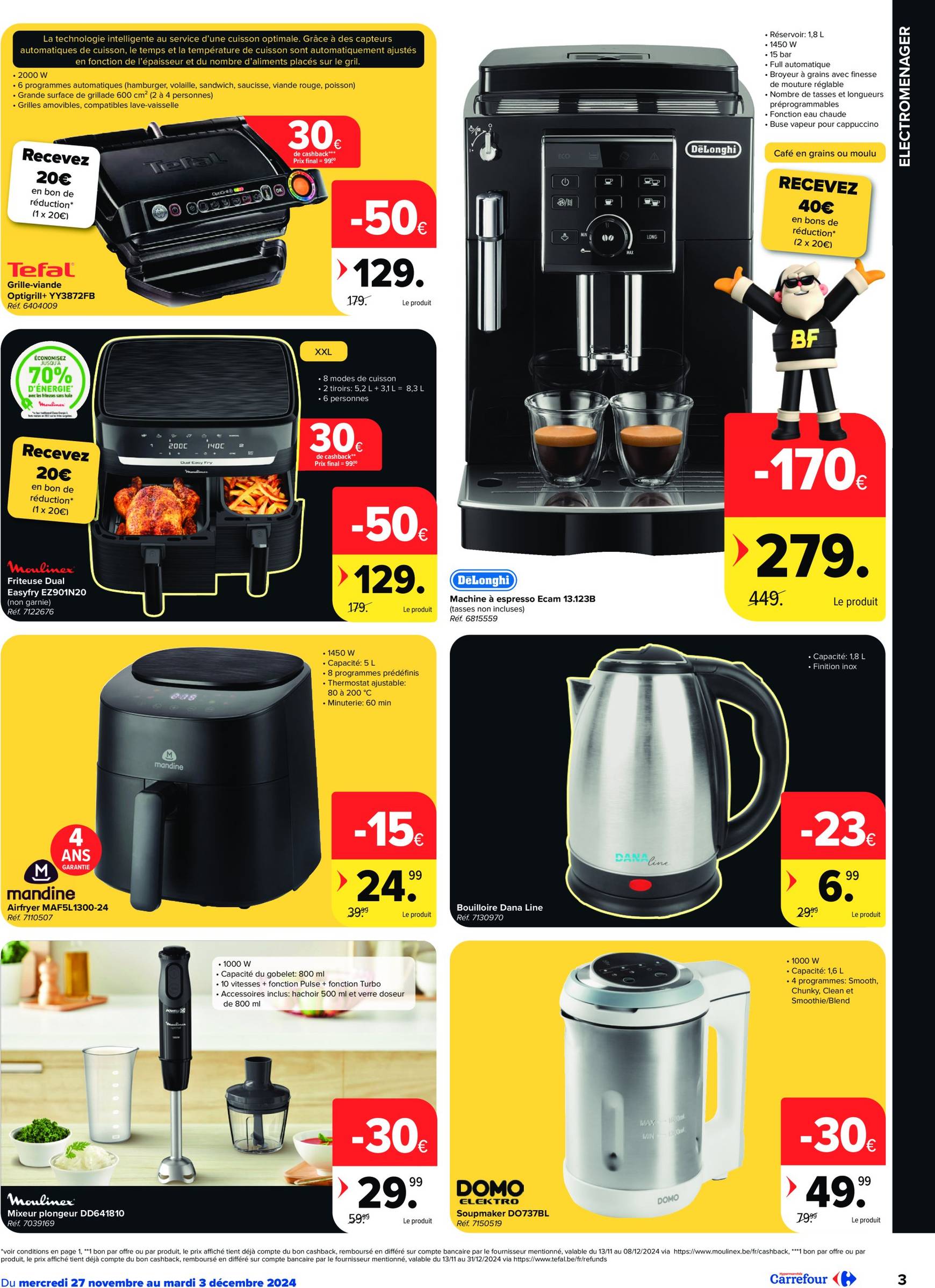 carrefour - Carrefour Hypermarchés - Black Friday folder geldig vanaf 27/11 - 03/12 - page: 3