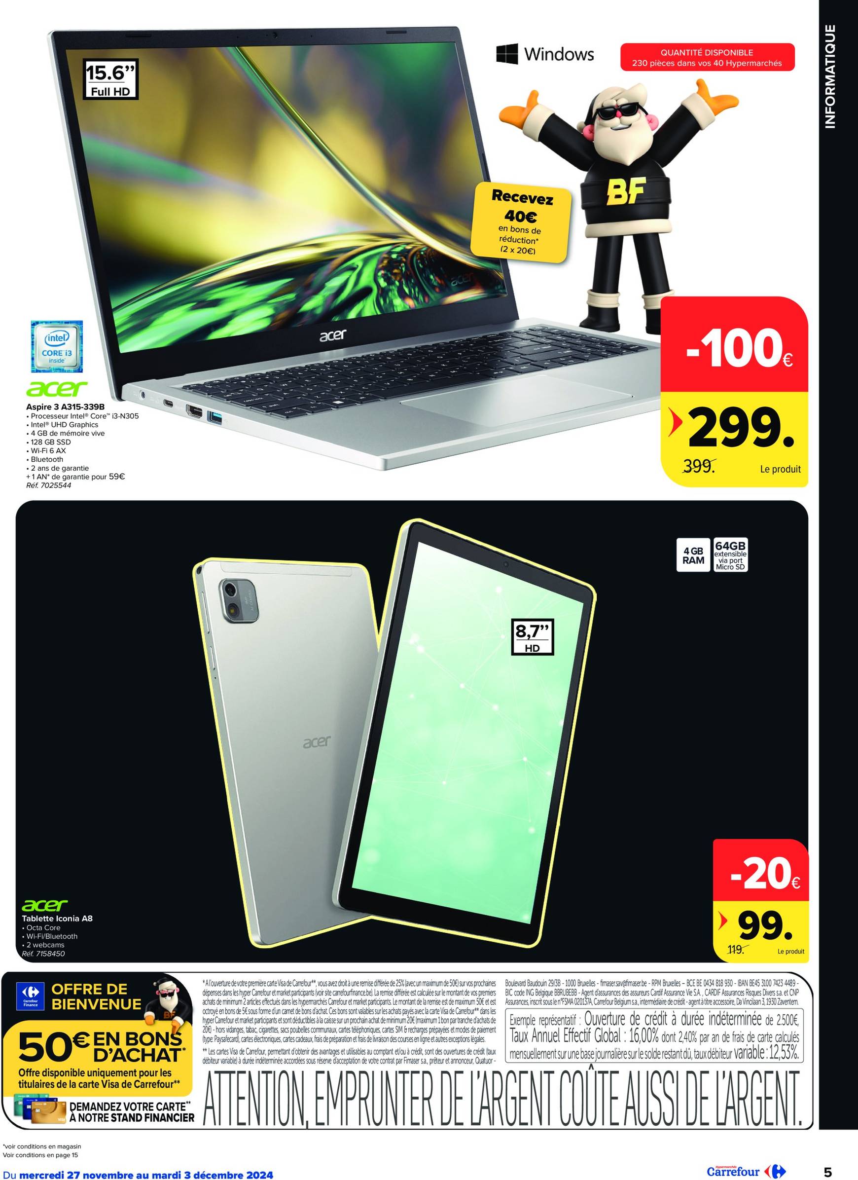 carrefour - Carrefour Hypermarchés - Black Friday folder geldig vanaf 27/11 - 03/12 - page: 5