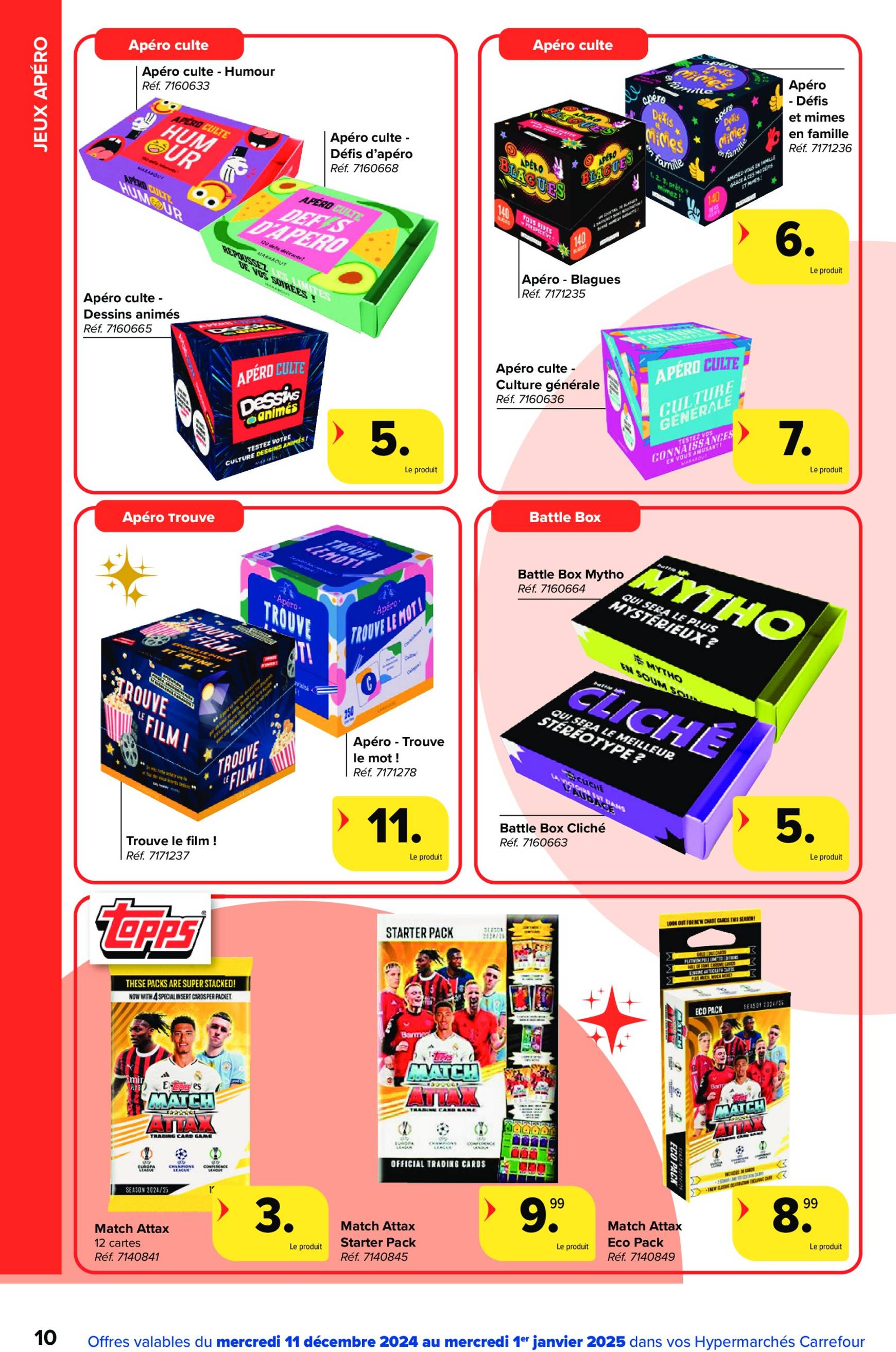 carrefour - Carrefour - Spécial jeux folder geldig vanaf 11/12 - 01/01 - page: 10